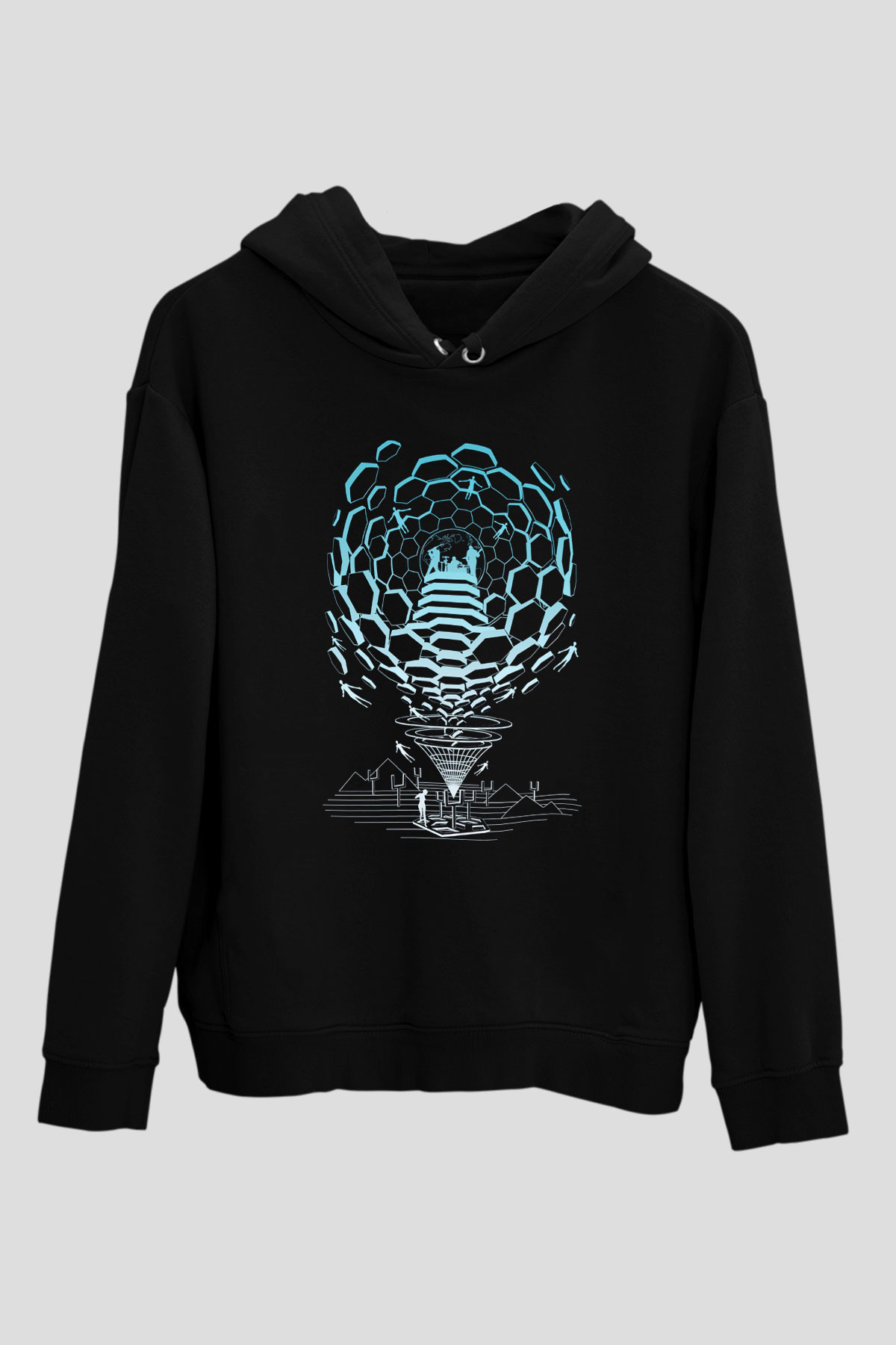 Muse Siyah Unisex Hoodie