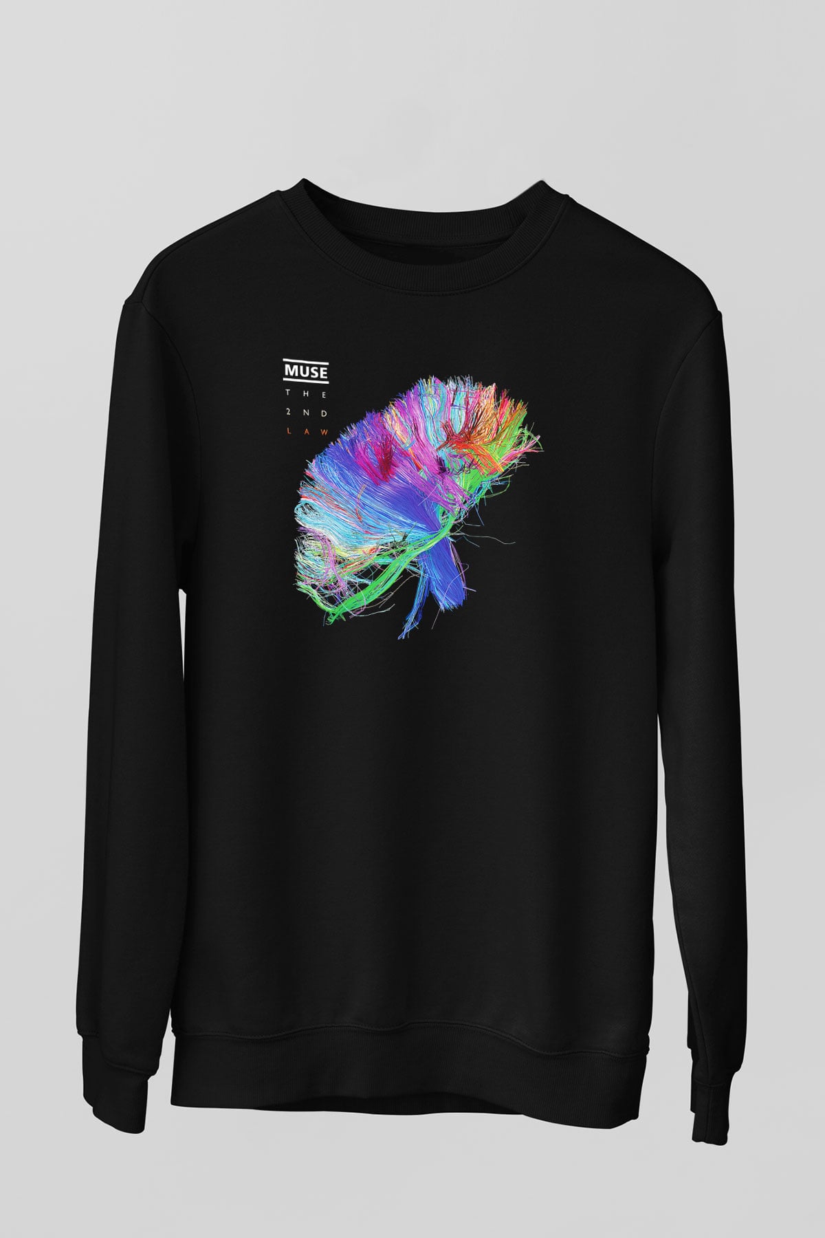 Muse Siyah Unisex Sweatshirt