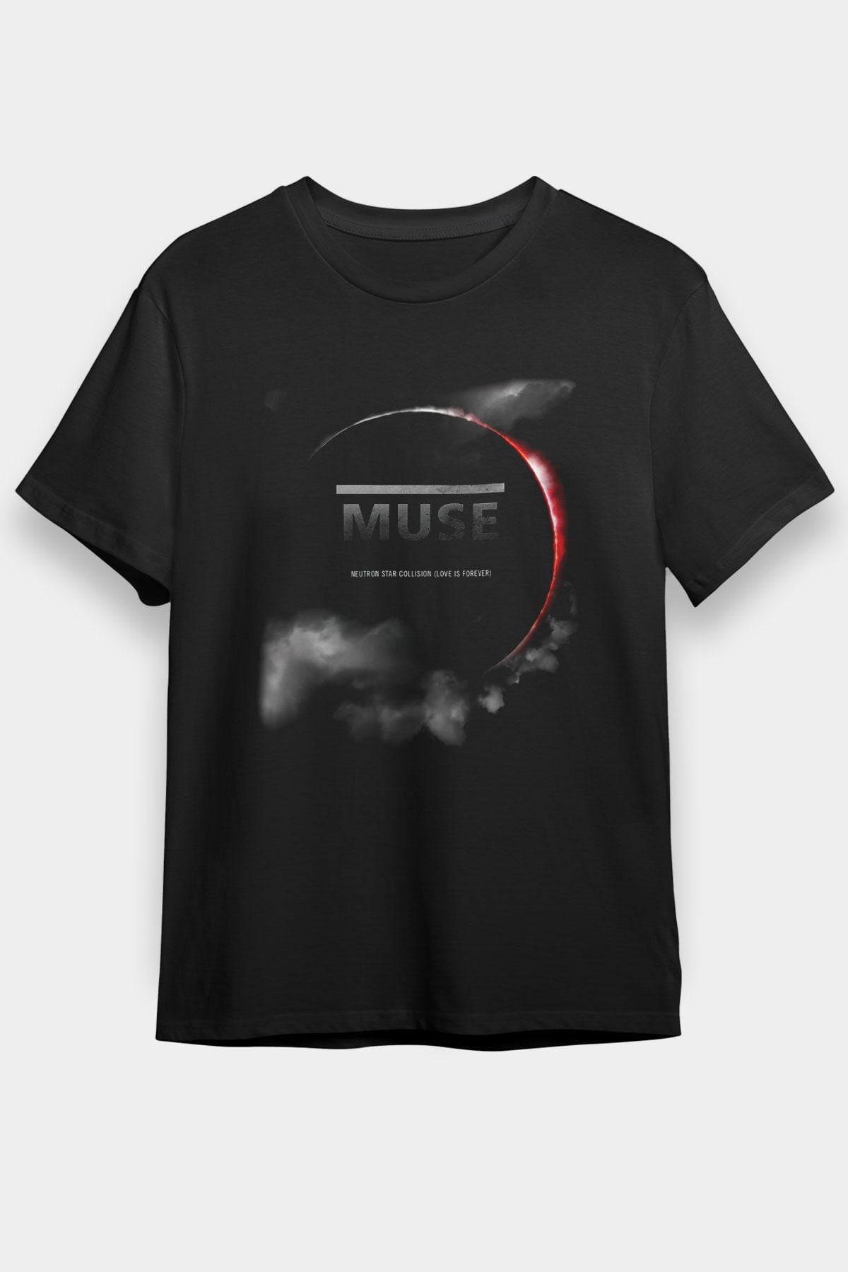 Muse Siyah Unisex Tişört T-Shirt - TişörtFabrikası