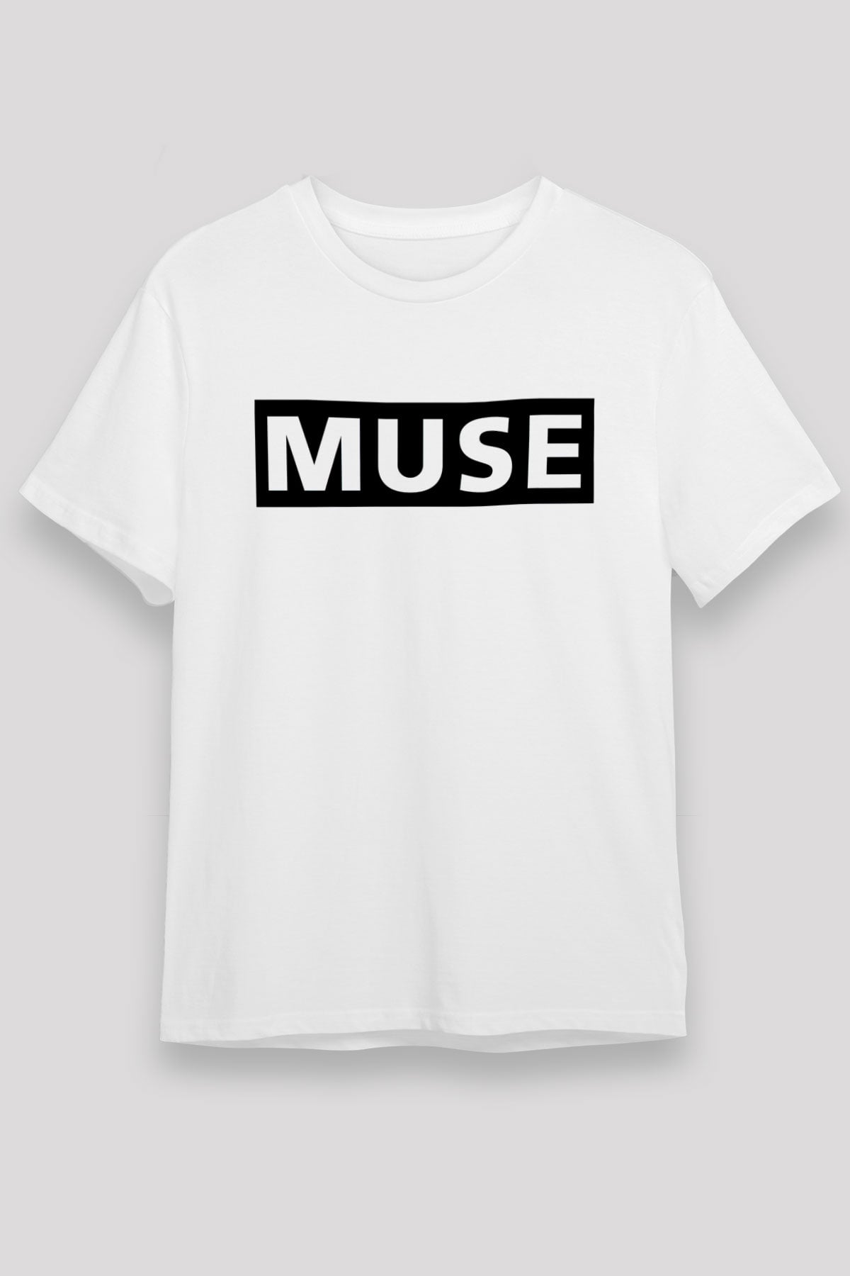 Muse Siyah Unisex Tişört T-Shirt - TişörtFabrikası