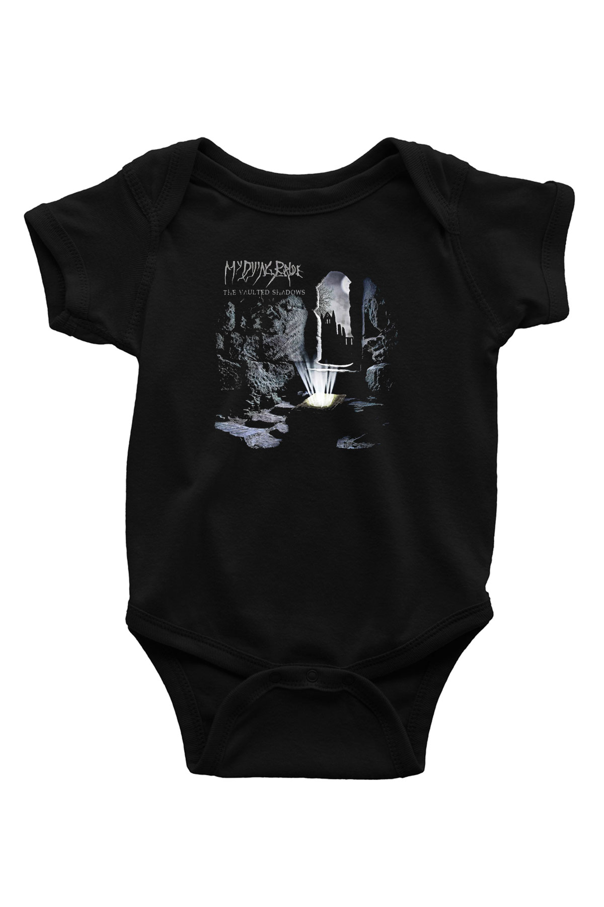My Dying Bride Baskılı Unisex Siyah Bebek Body - Zıbın