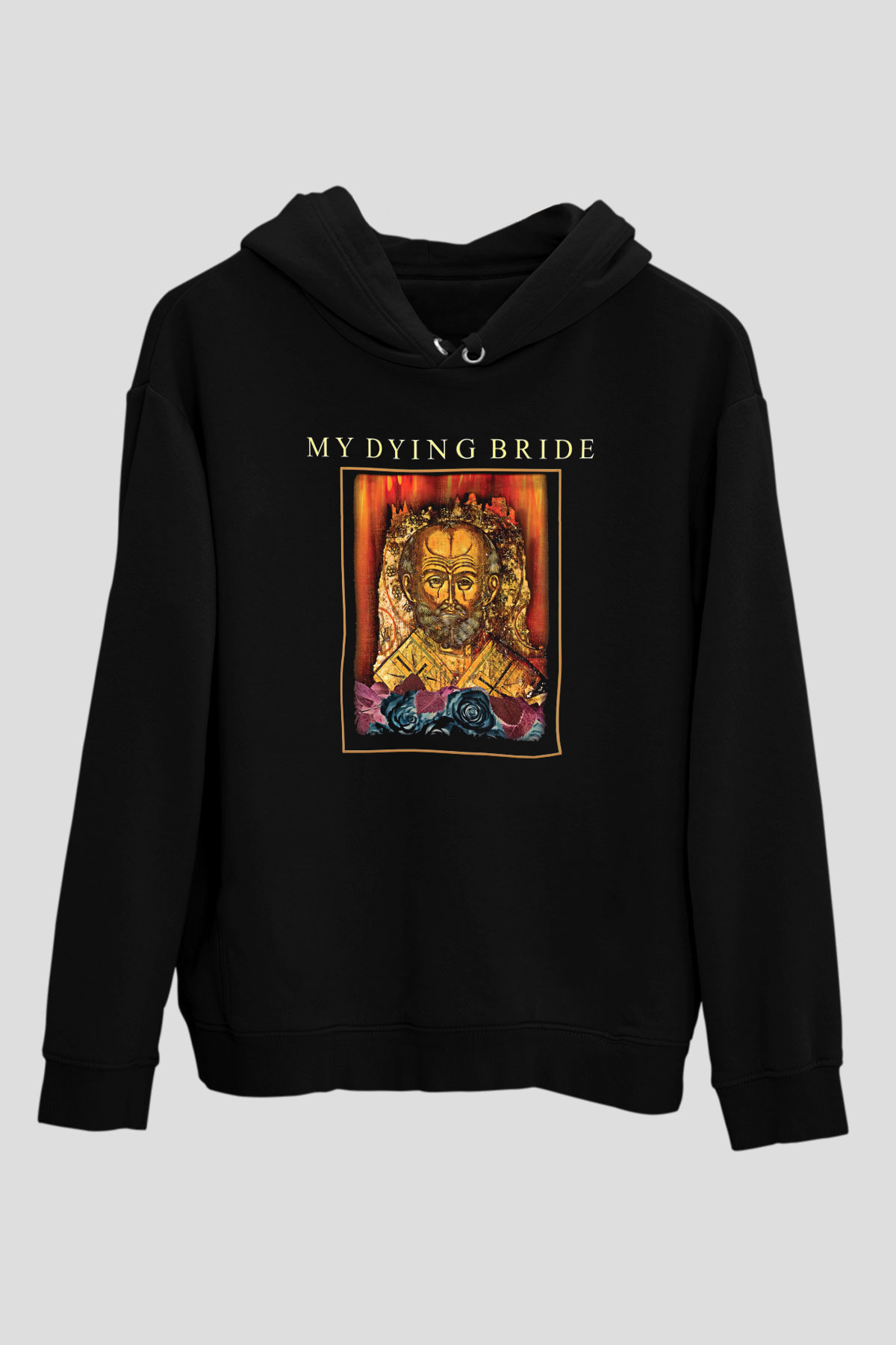 My Dying Bride Baskılı Unisex Siyah Kapüşonlu Sweatshirt