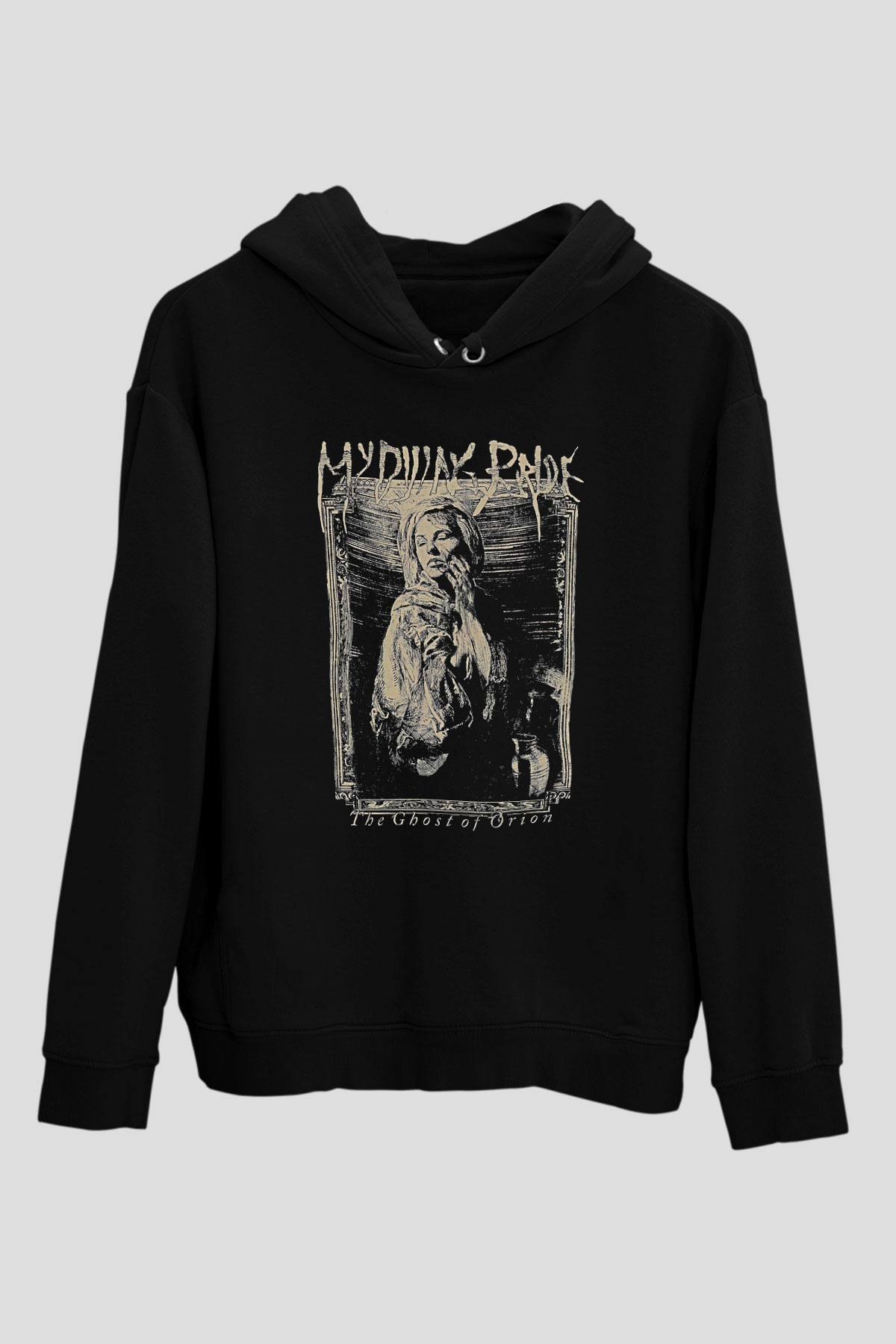 My Dying Bride Baskılı Unisex Siyah Kapüşonlu Sweatshirt