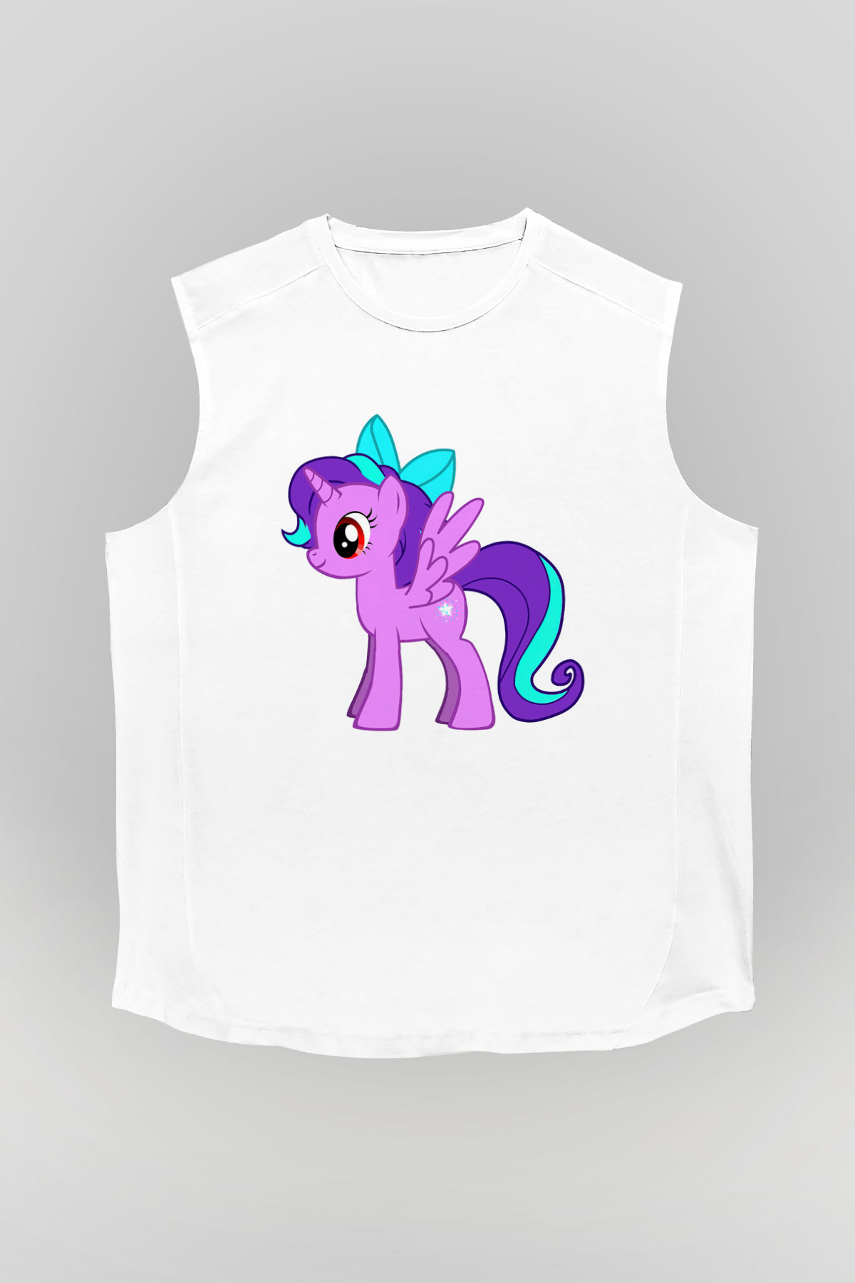 My Little Pony Beyaz Unisex Kolsuz Tişört