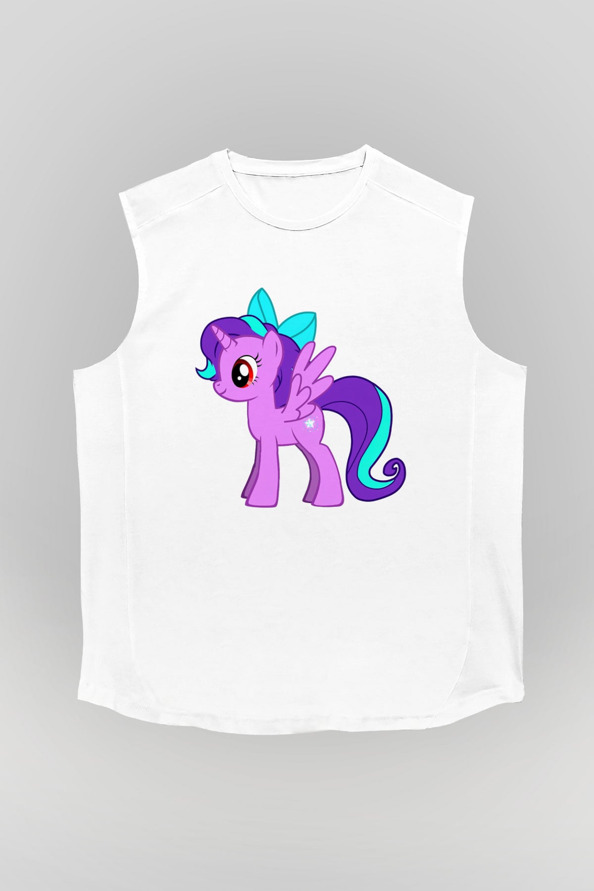 My Little Pony Beyaz Unisex Kolsuz Tişört