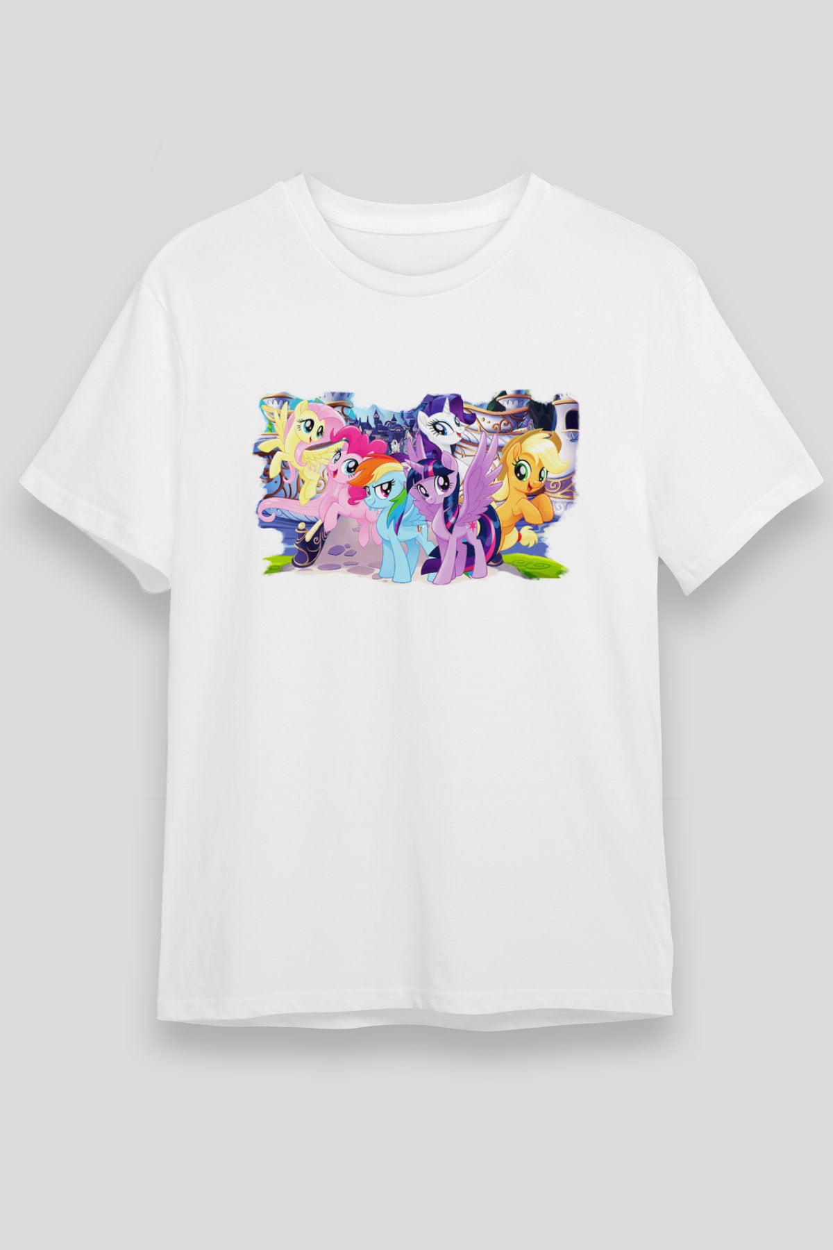 My Little Pony Beyaz Unisex Tişört