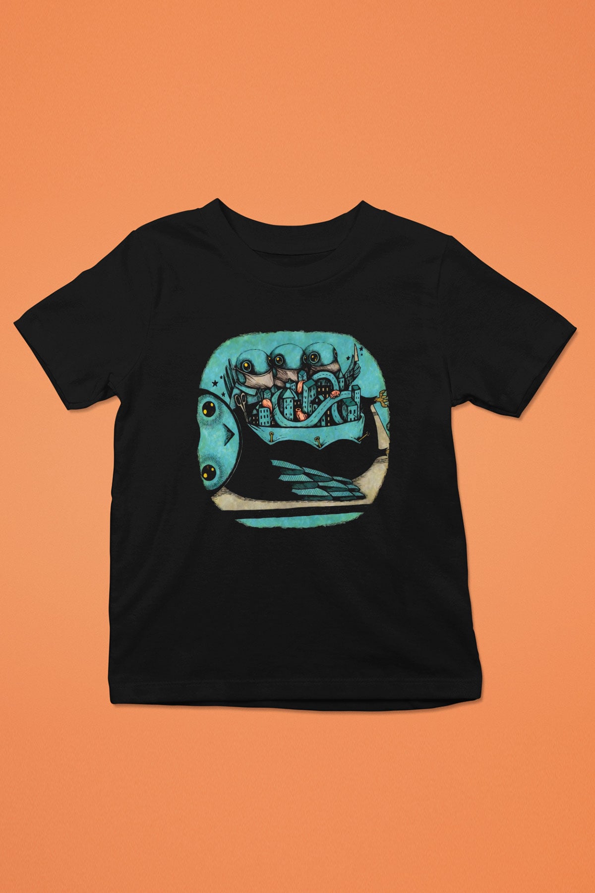 My Morning Jacket Siyah Unisex Çocuk Tişört