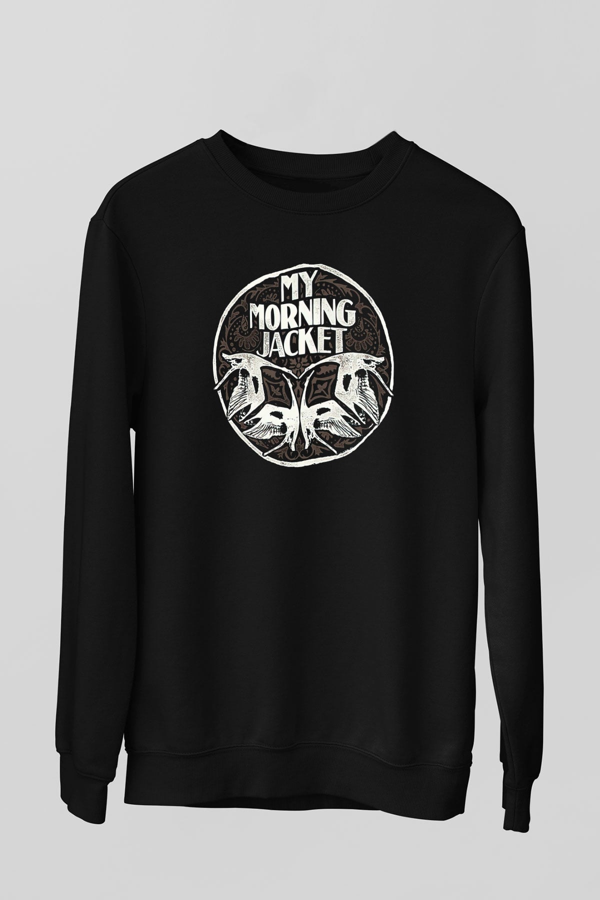 My Morning Jacket Siyah Unisex Sweatshirt