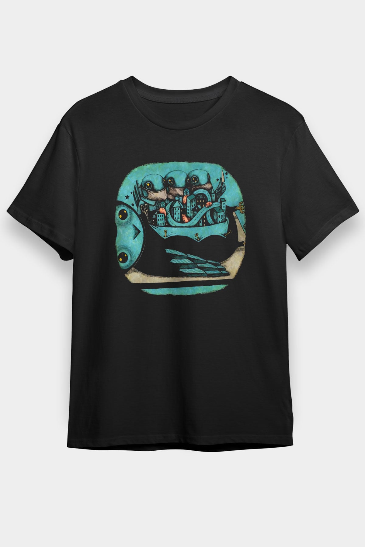 My Morning Jacket Siyah Unisex Tişört T-Shirt - TişörtFabrikası