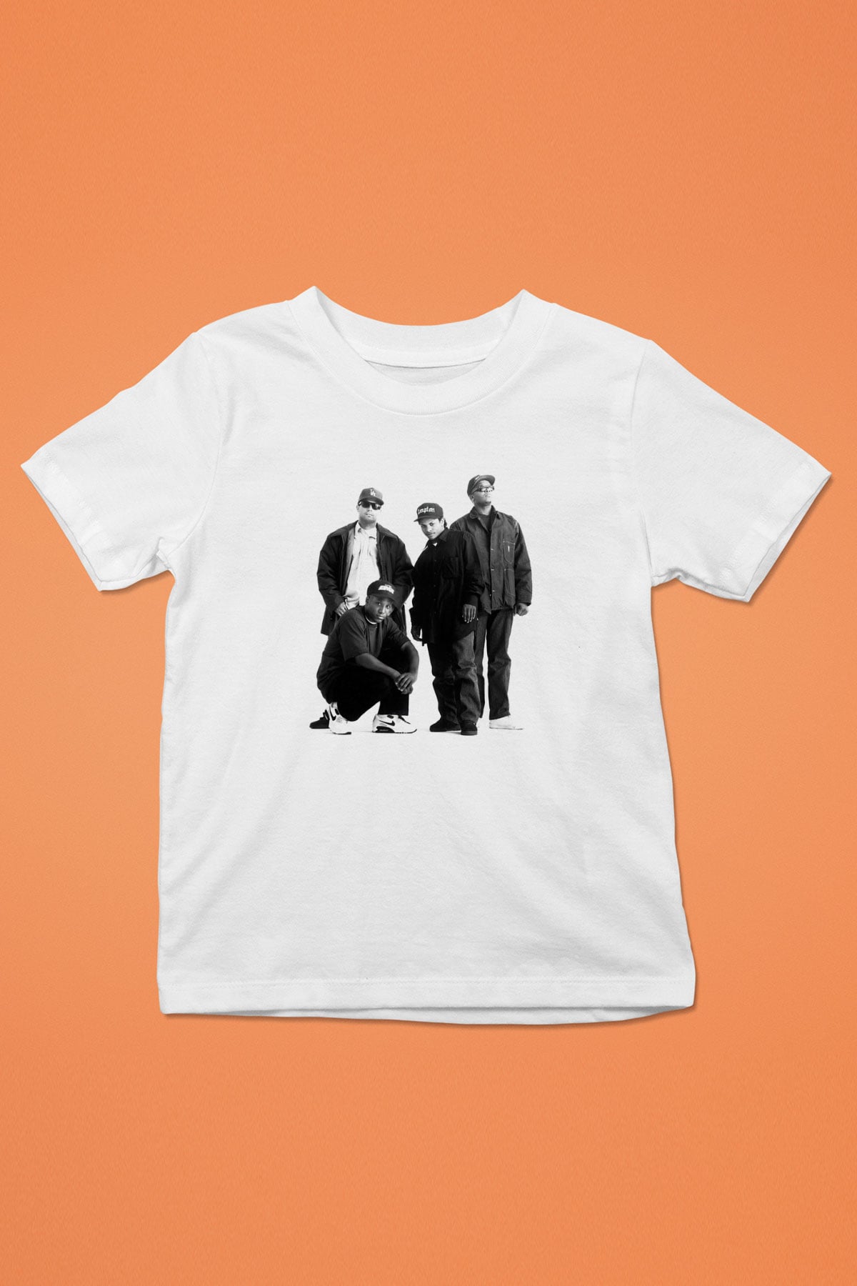 N.W.A Beyaz Unisex Çocuk Tişört