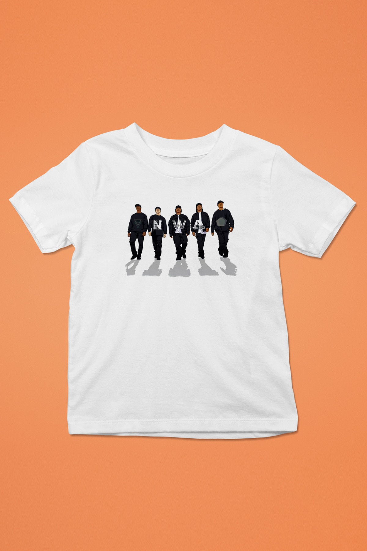 N.W.A Beyaz Unisex Çocuk Tişört