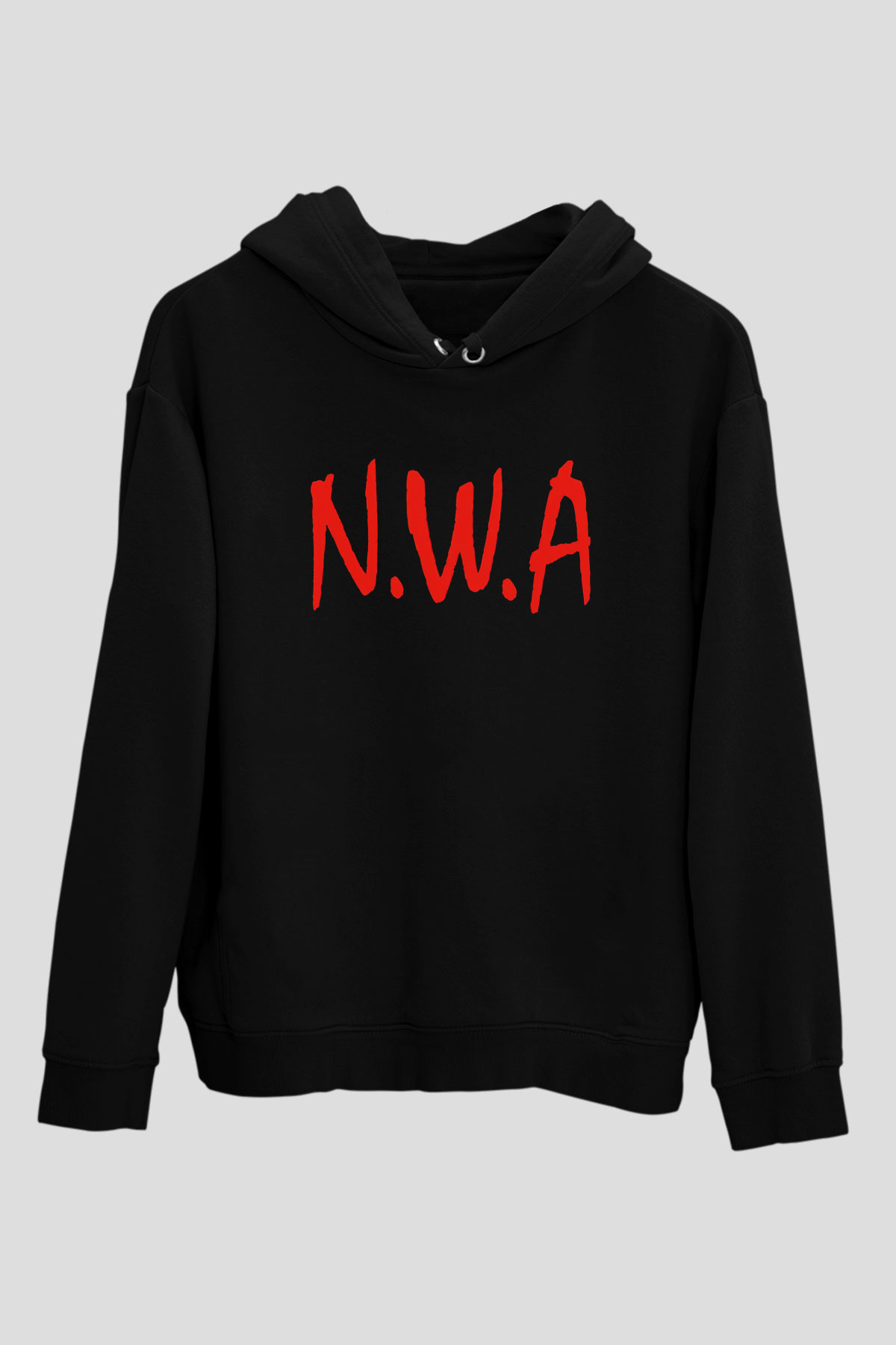 N.W.A Siyah Unisex Hoodie