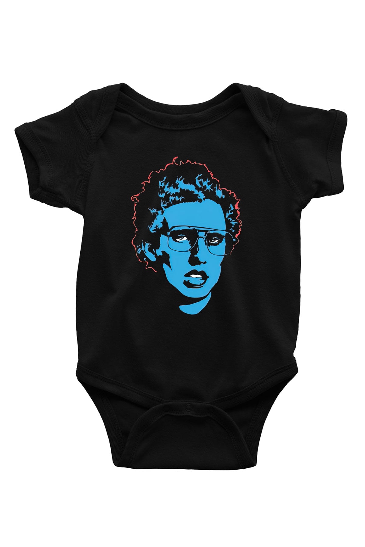 Napoleon Dynamite Siyah Bebek Body - Zıbın