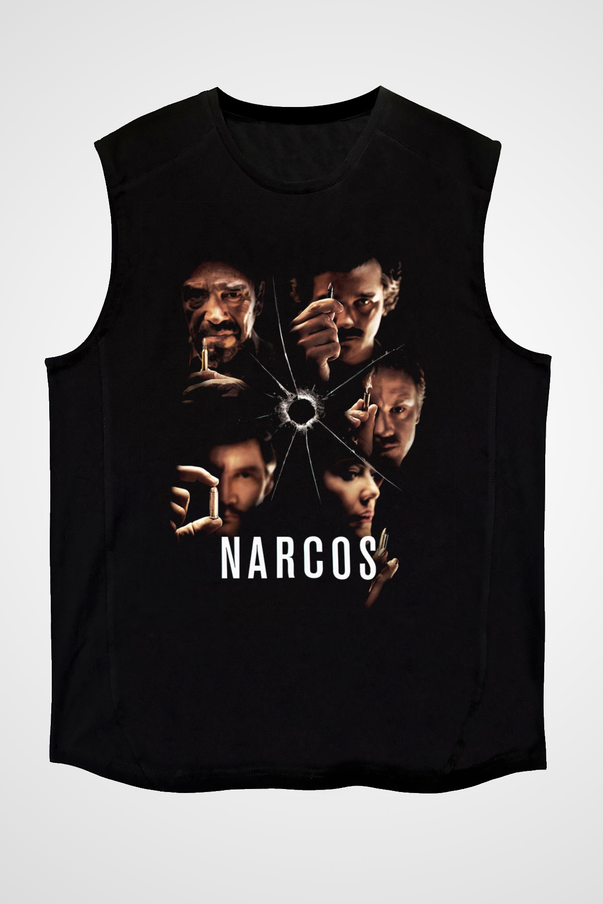 Narcos Pablo Escobar Siyah Unisex Kolsuz Tişört