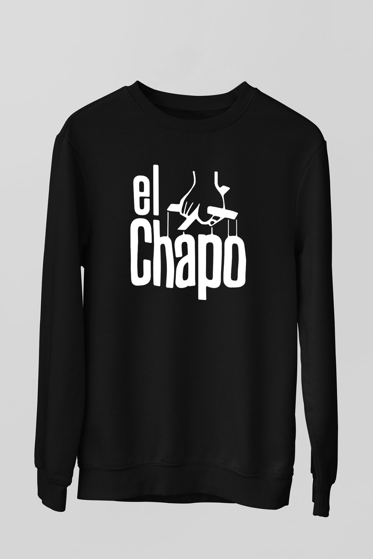 Narcos Pablo Escobar Siyah Unisex Sweatshirt
