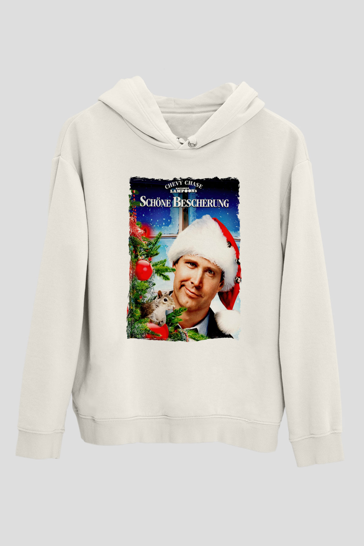National Lampoons Vacation Beyaz Unisex Hoodie