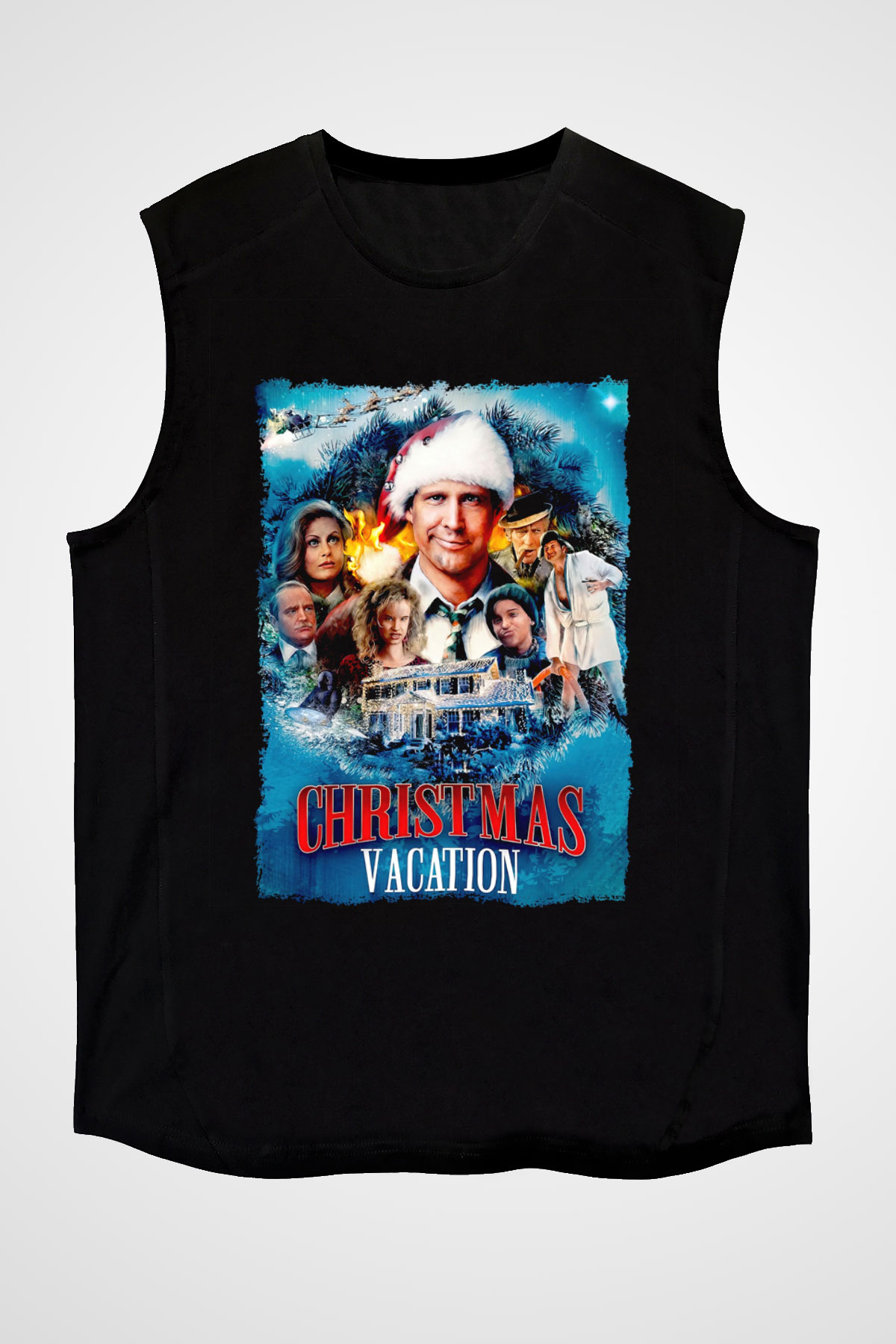 National Lampoons Vacation Siyah Unisex  Kolsuz Tişört