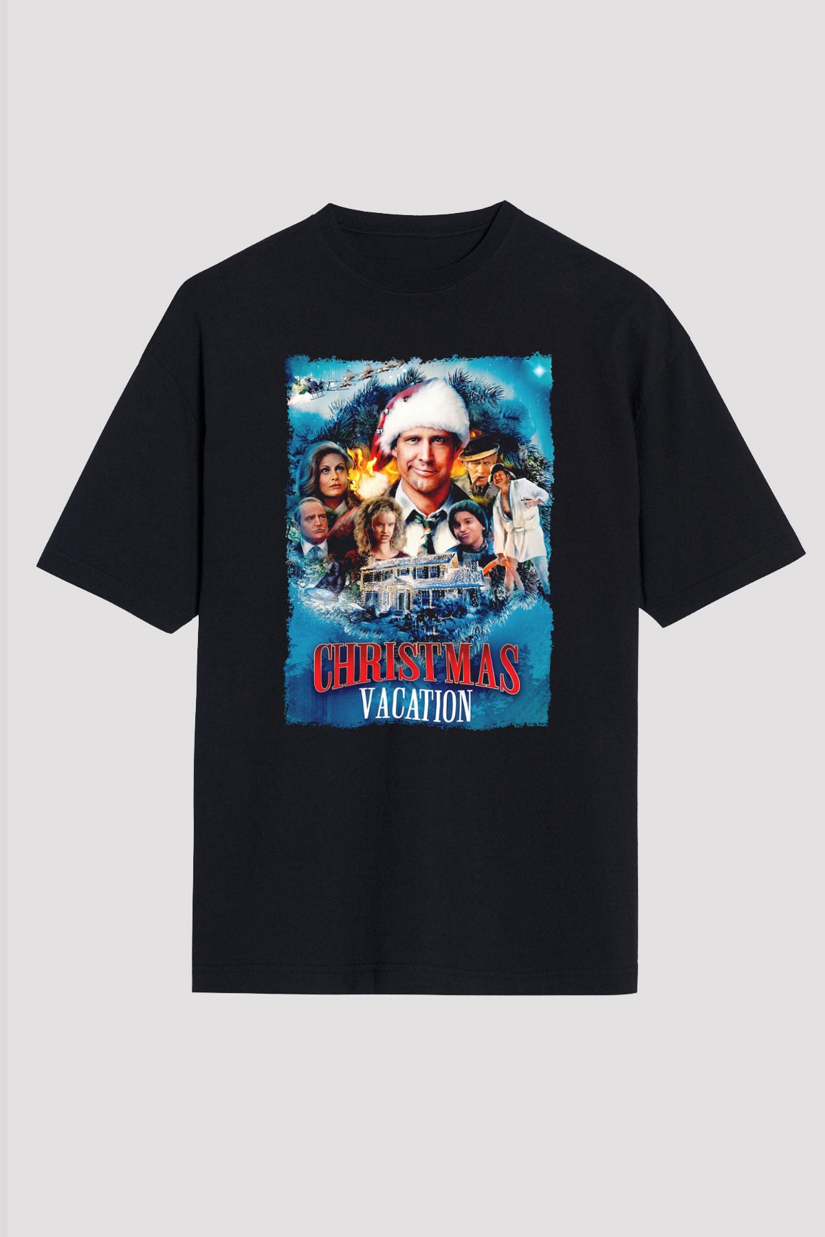National Lampoons Vacation Siyah Unisex Tişört