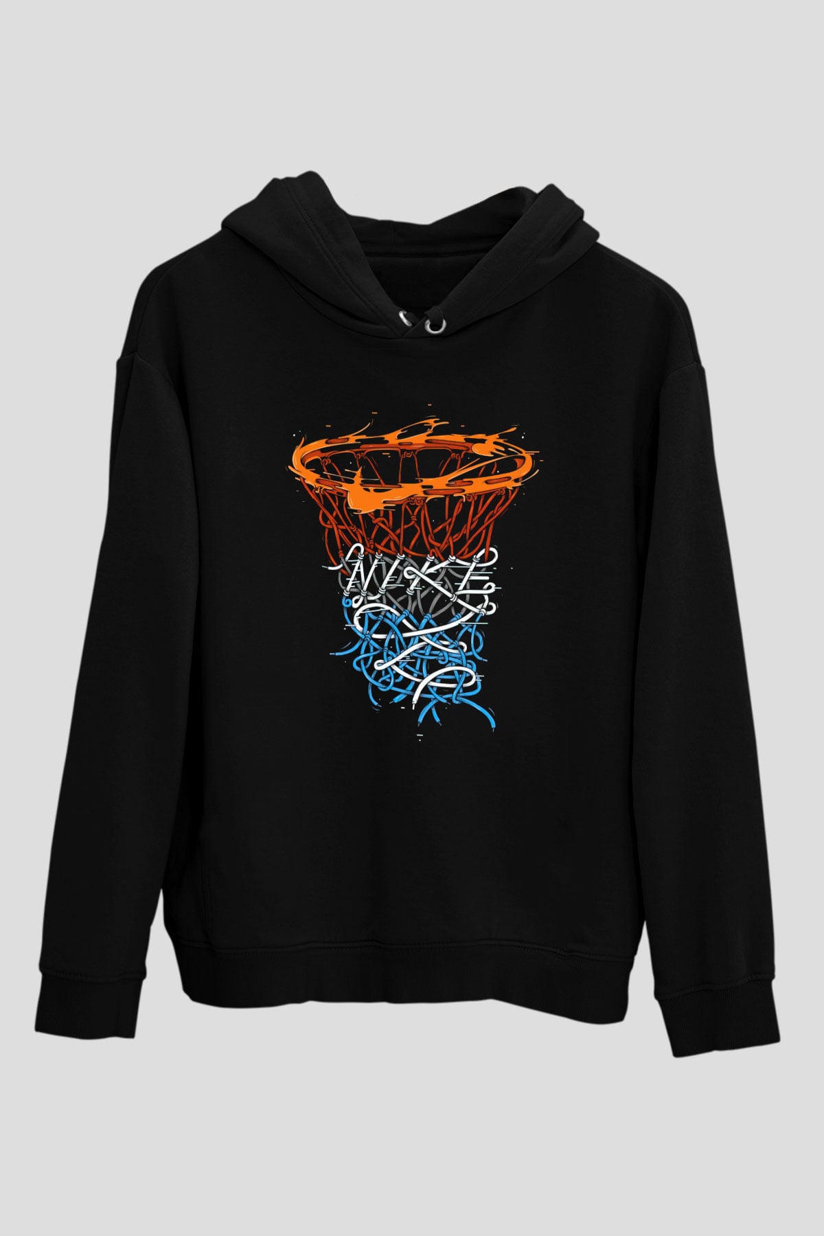 NBA Jam Siyah Unisex Hoodie