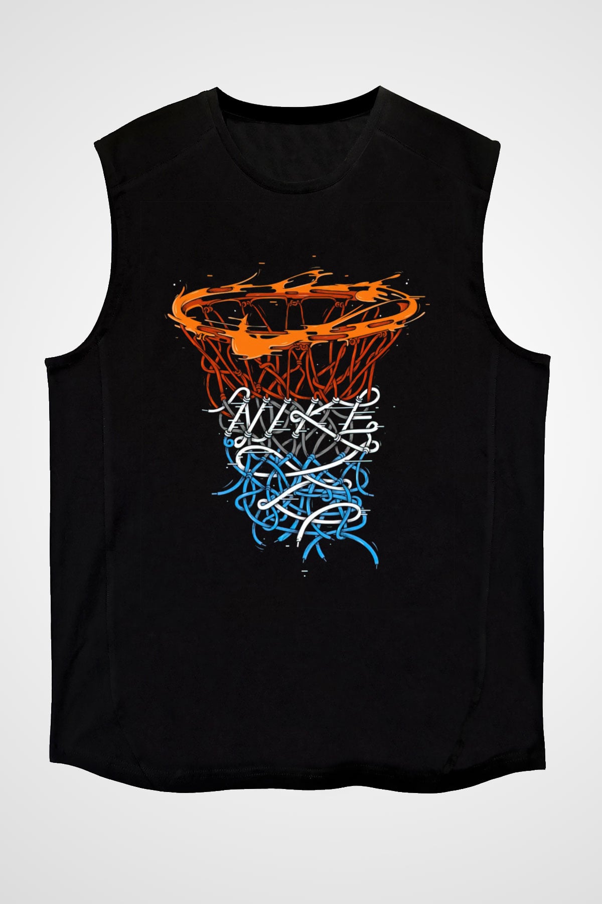 NBA Jam Siyah Unisex Kolsuz Tişört
