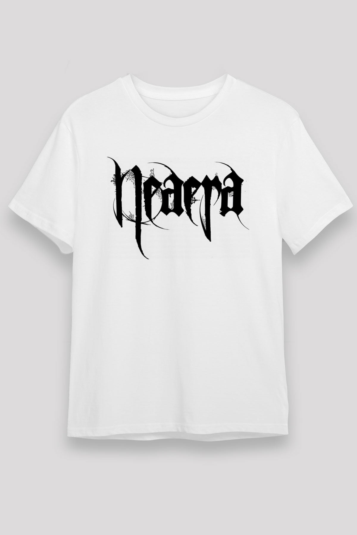 Neaera Baskılı Unisex Beyaz Tişört - Tshirt