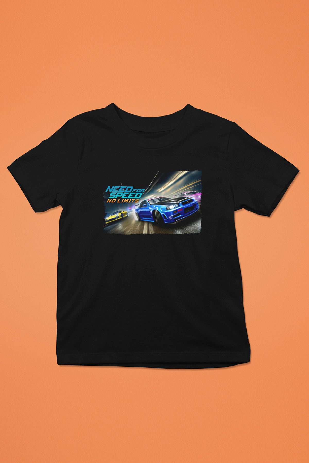 Need for Speed Siyah Unisex Çocuk Tişört