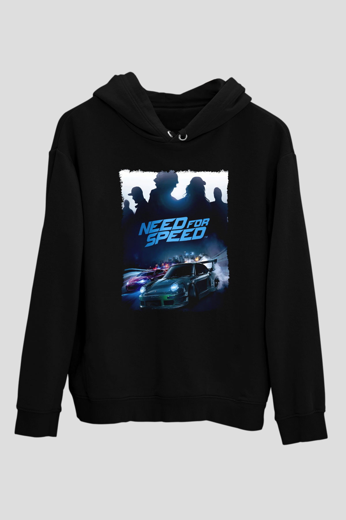 Need for Speed Siyah Unisex Hoodie