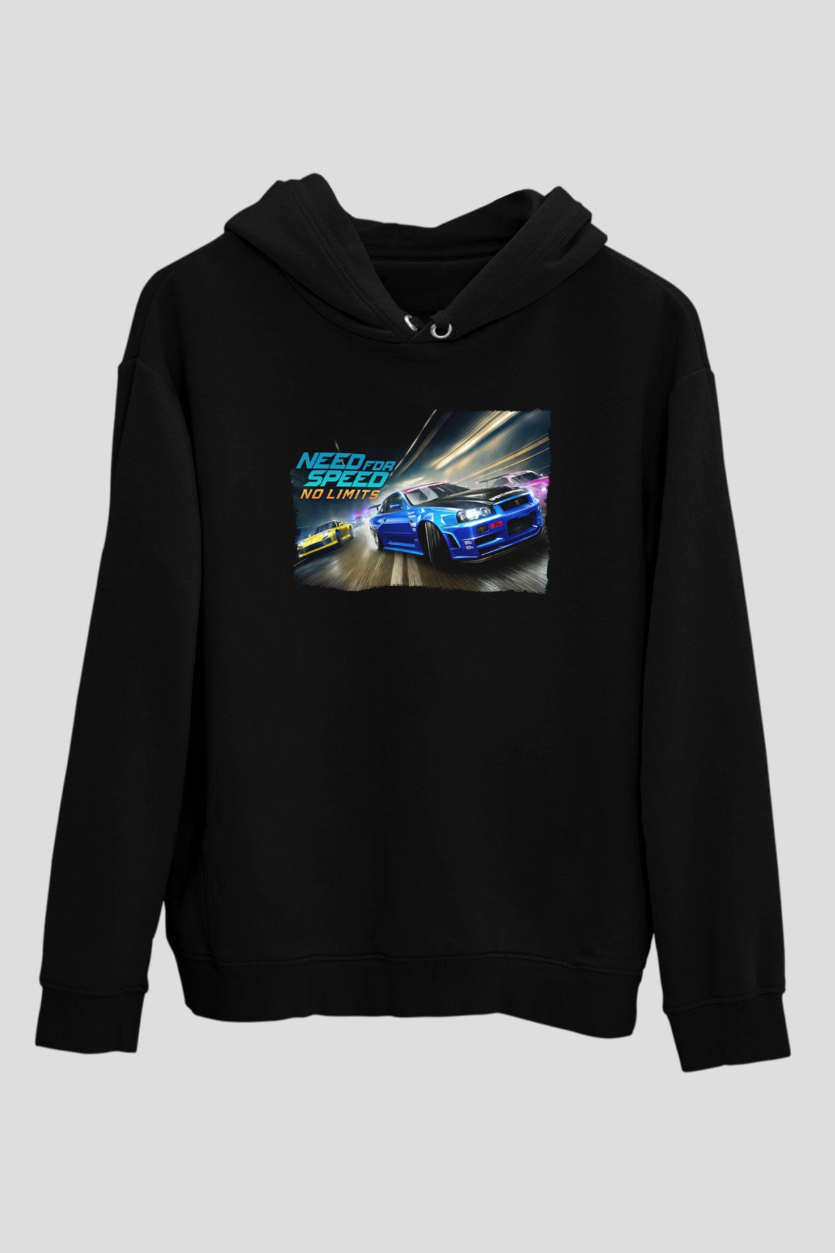Need for Speed Siyah Unisex Hoodie