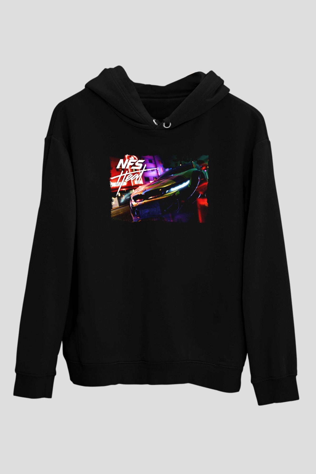 Need for Speed Siyah Unisex Hoodie