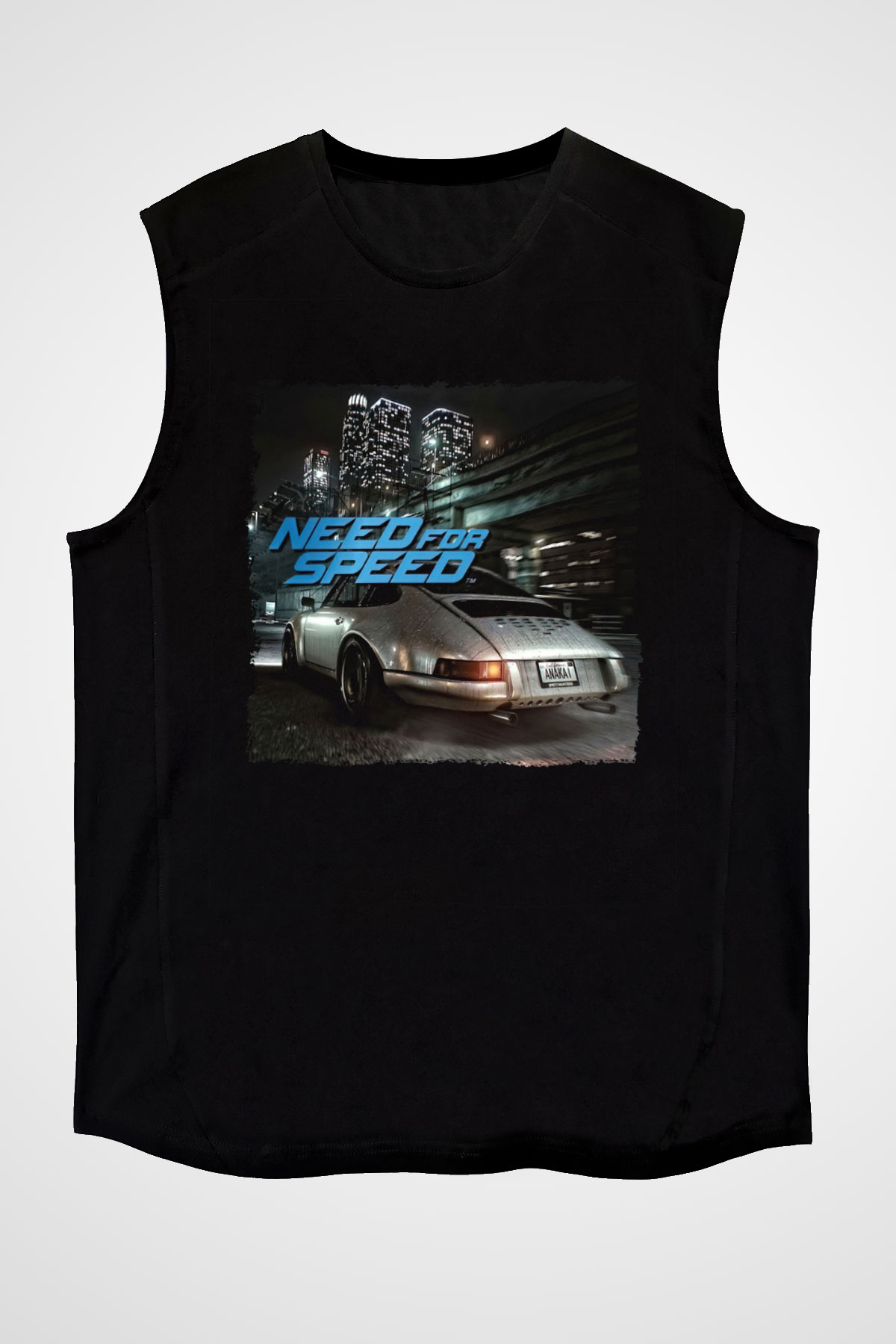 Need for Speed Siyah Unisex Kolsuz Tişört