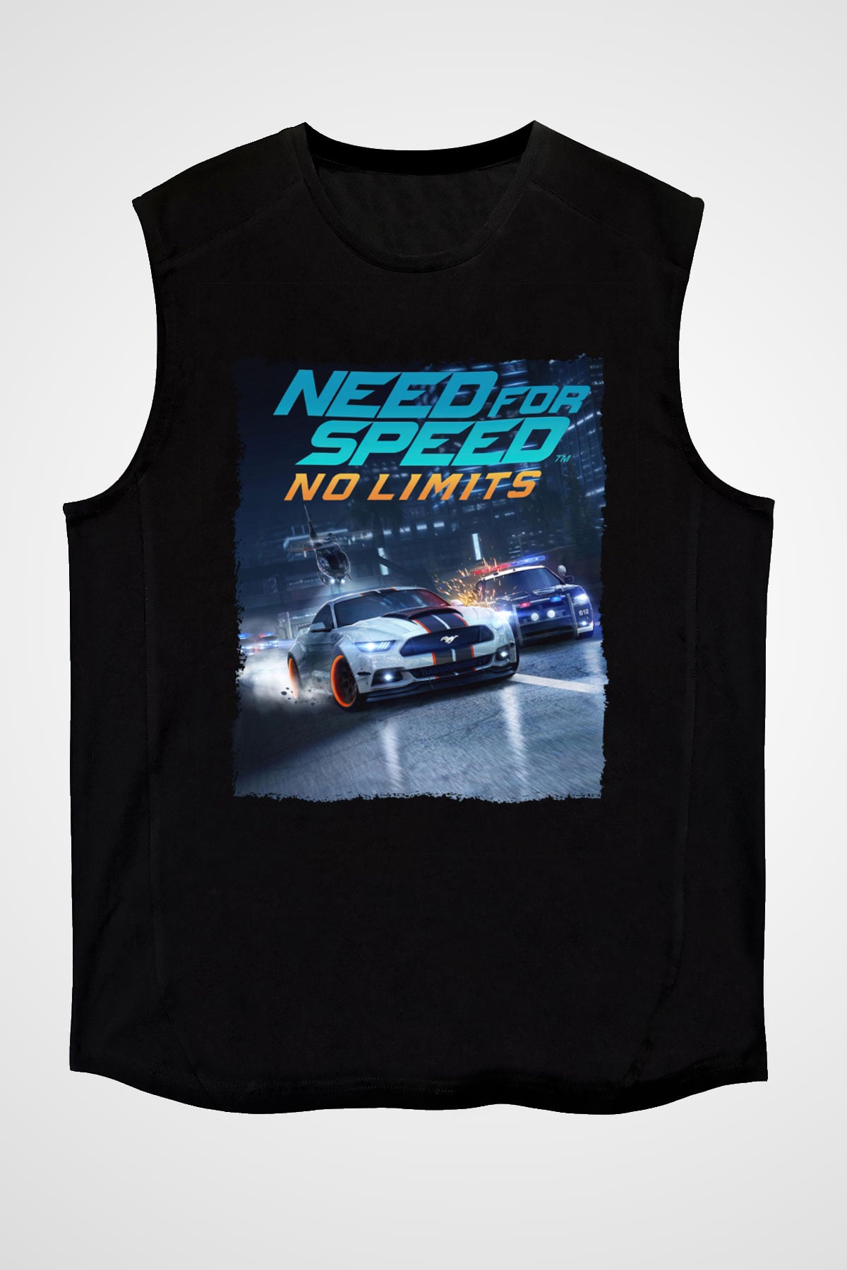 Need for Speed Siyah Unisex Kolsuz Tişört