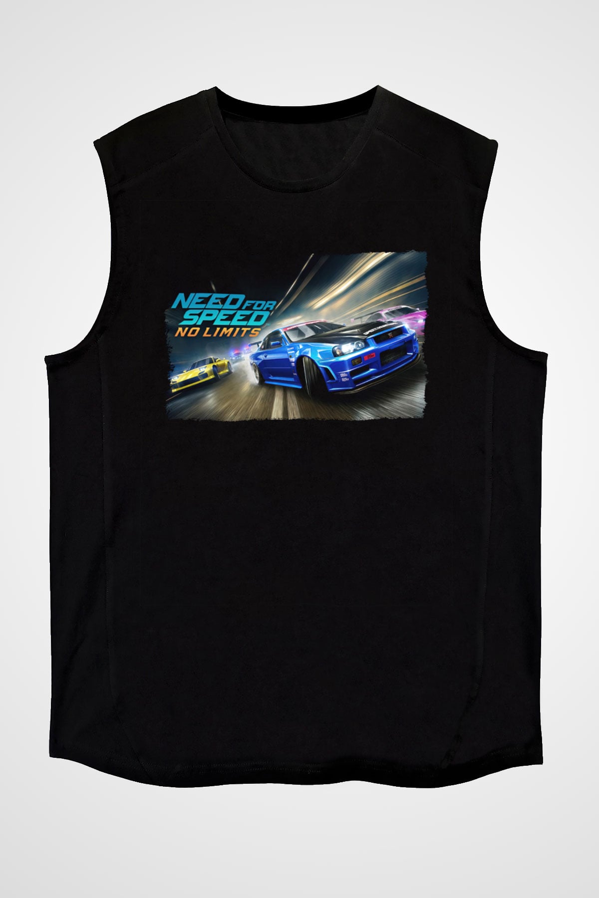 Need for Speed Siyah Unisex Kolsuz Tişört