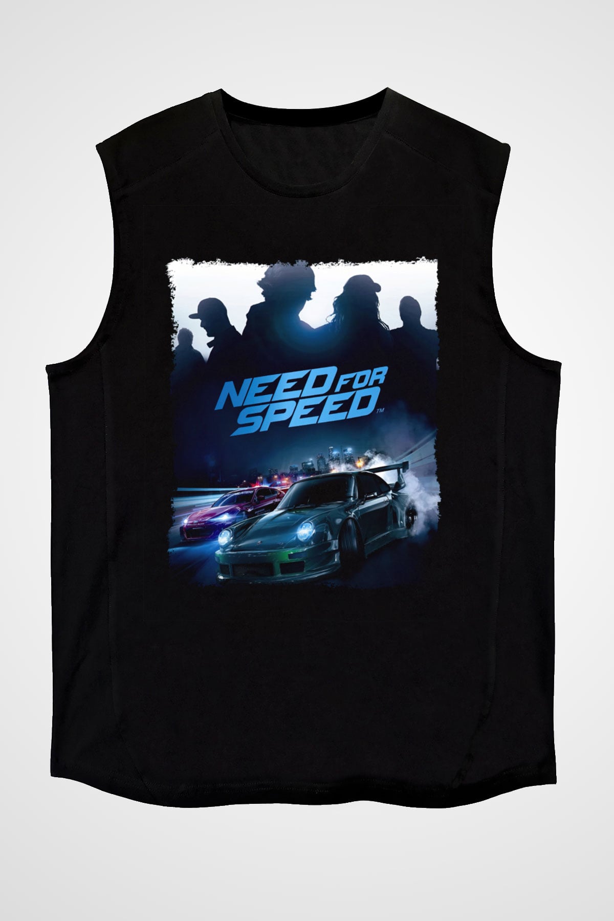 Need for Speed Siyah Unisex Kolsuz Tişört
