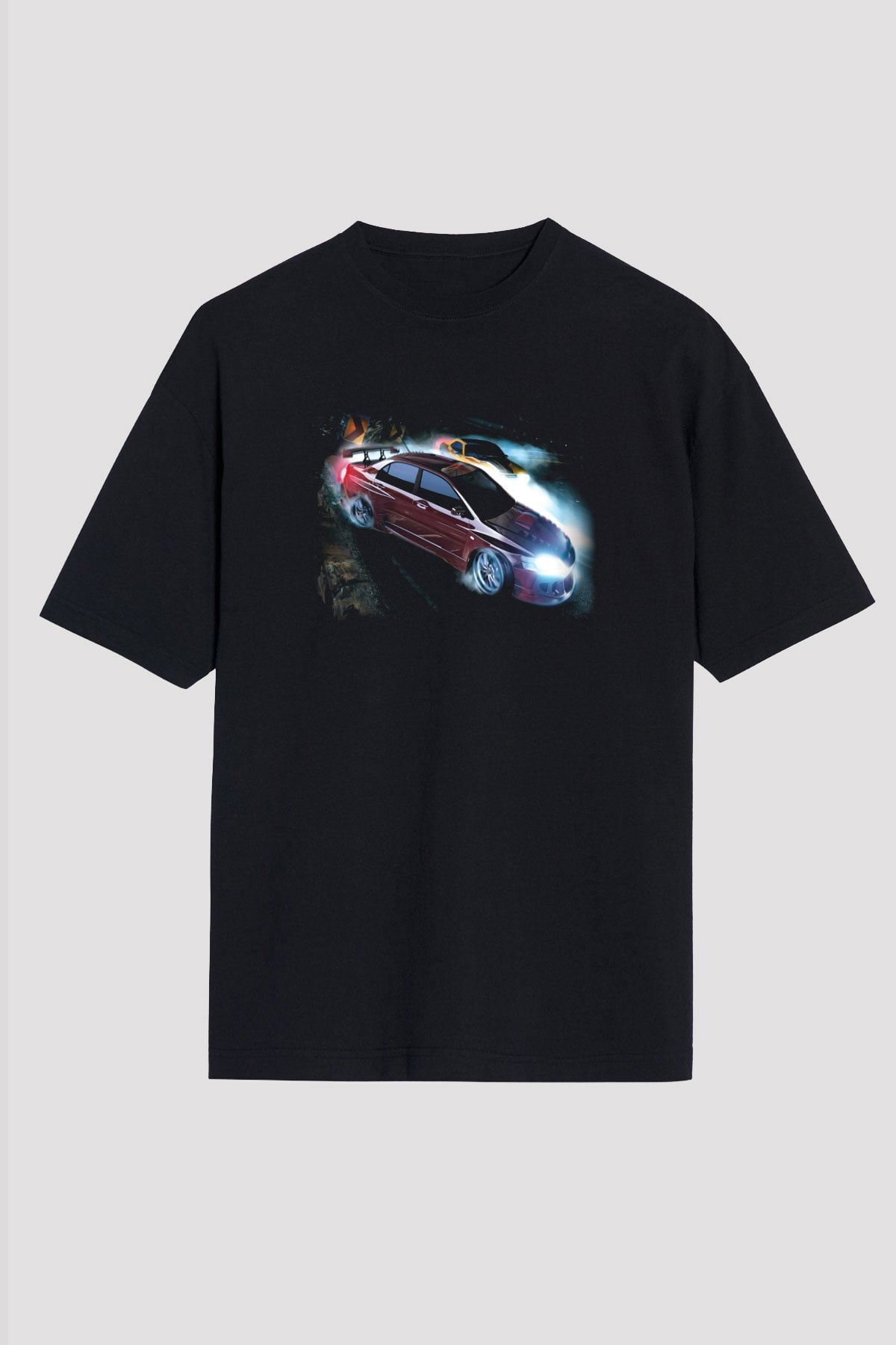 Need for Speed Siyah Unisex Oversize Tişört T-Shirt
