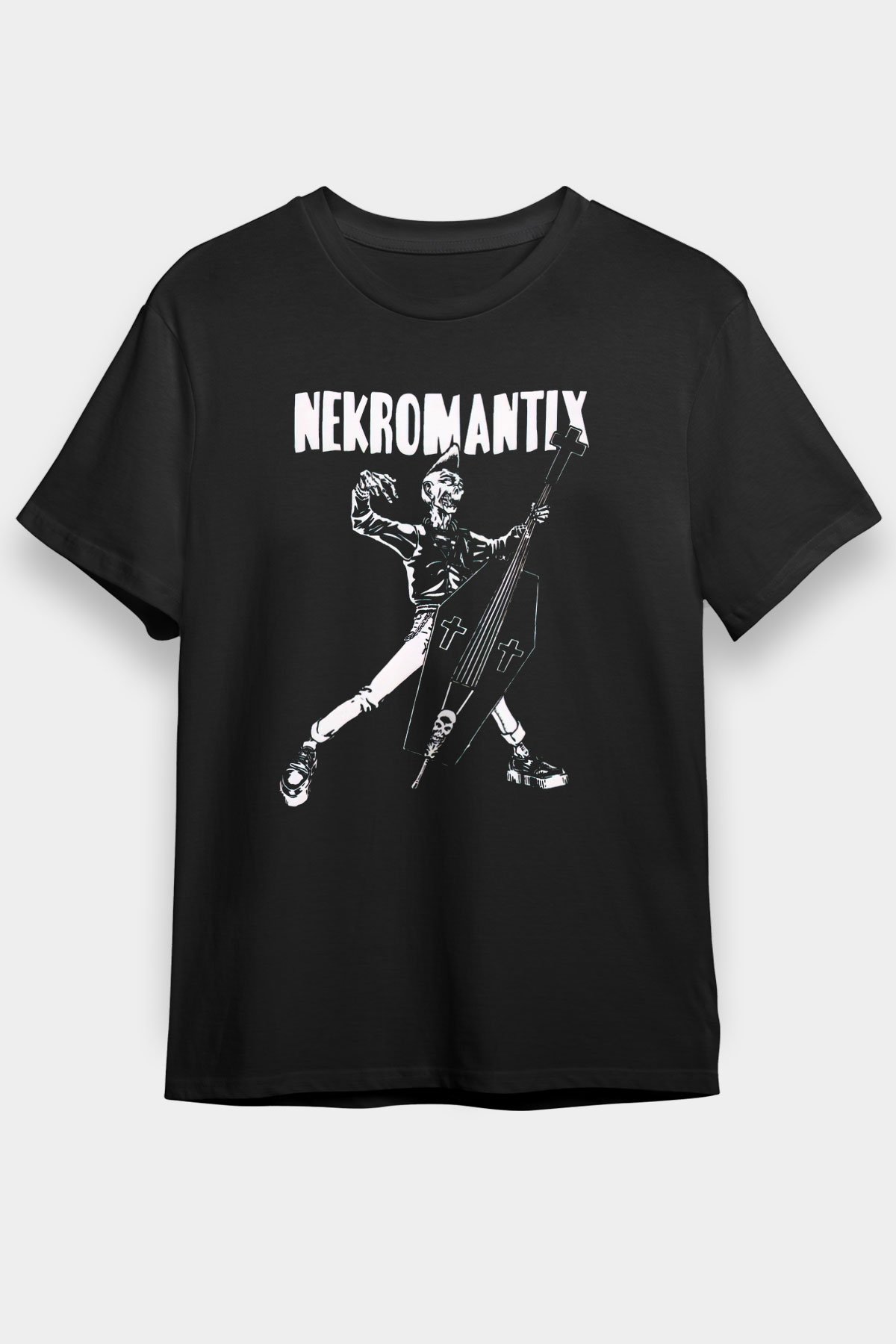 Nekromantix Black Unisex Tee - STREETWEAR