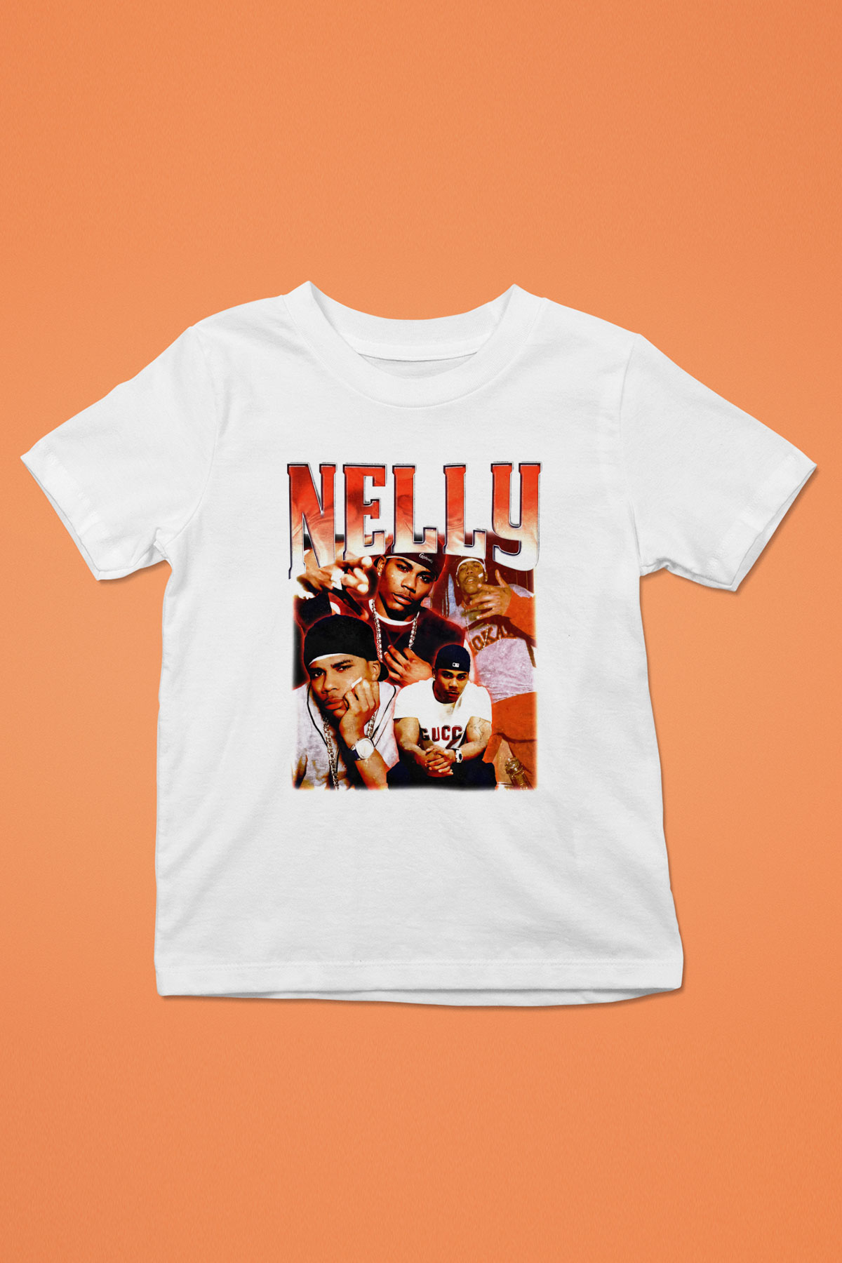 Nelly Beyaz Unisex Çocuk Tişört