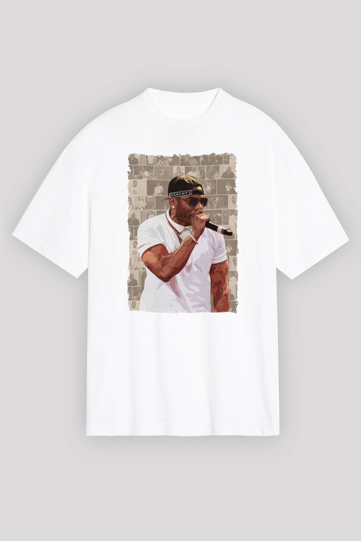 Nelly Beyaz Unisex Tişört T-Shirt - TişörtFabrikası