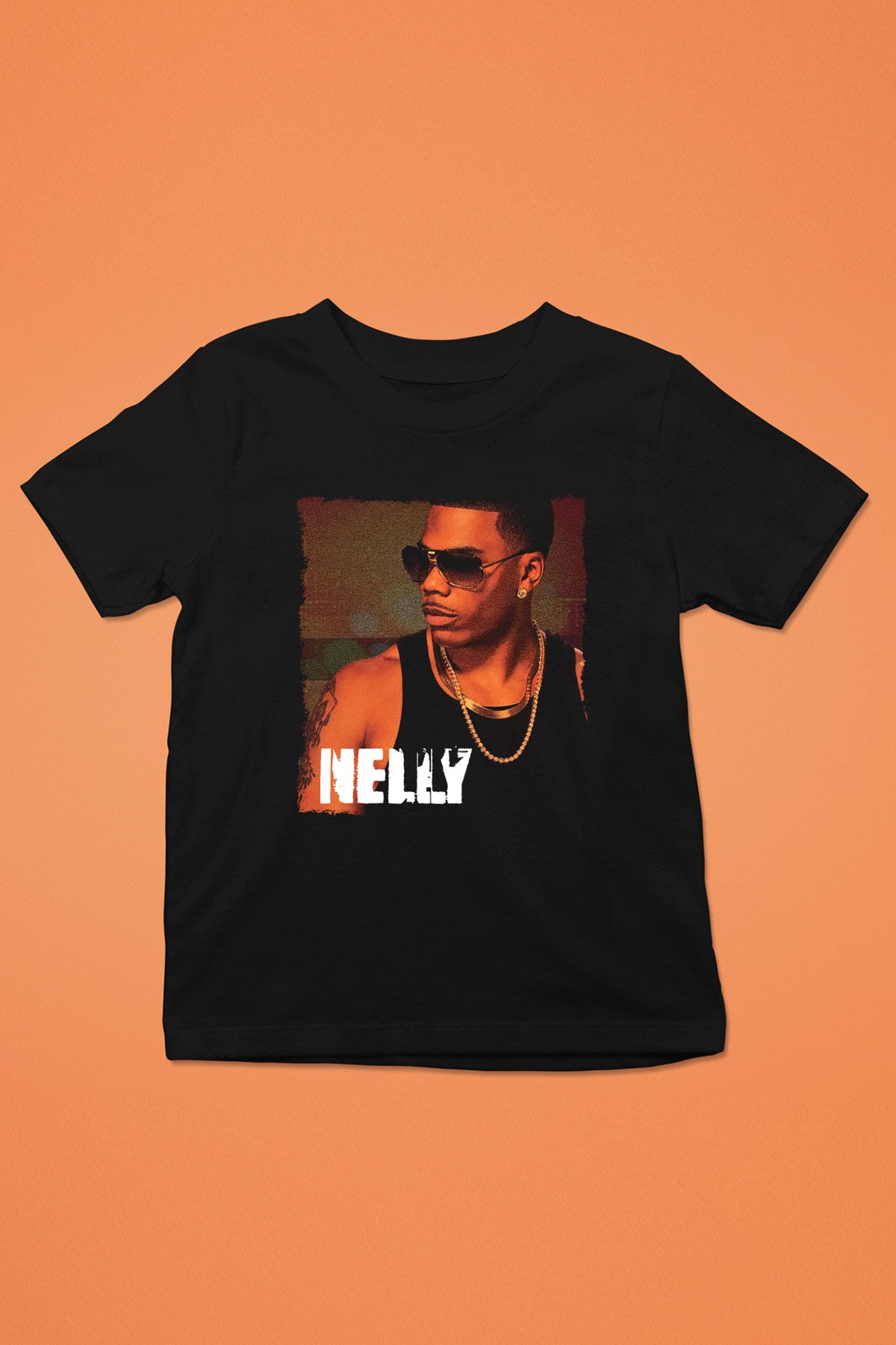 Nelly Siyah Unisex Çocuk Tişört