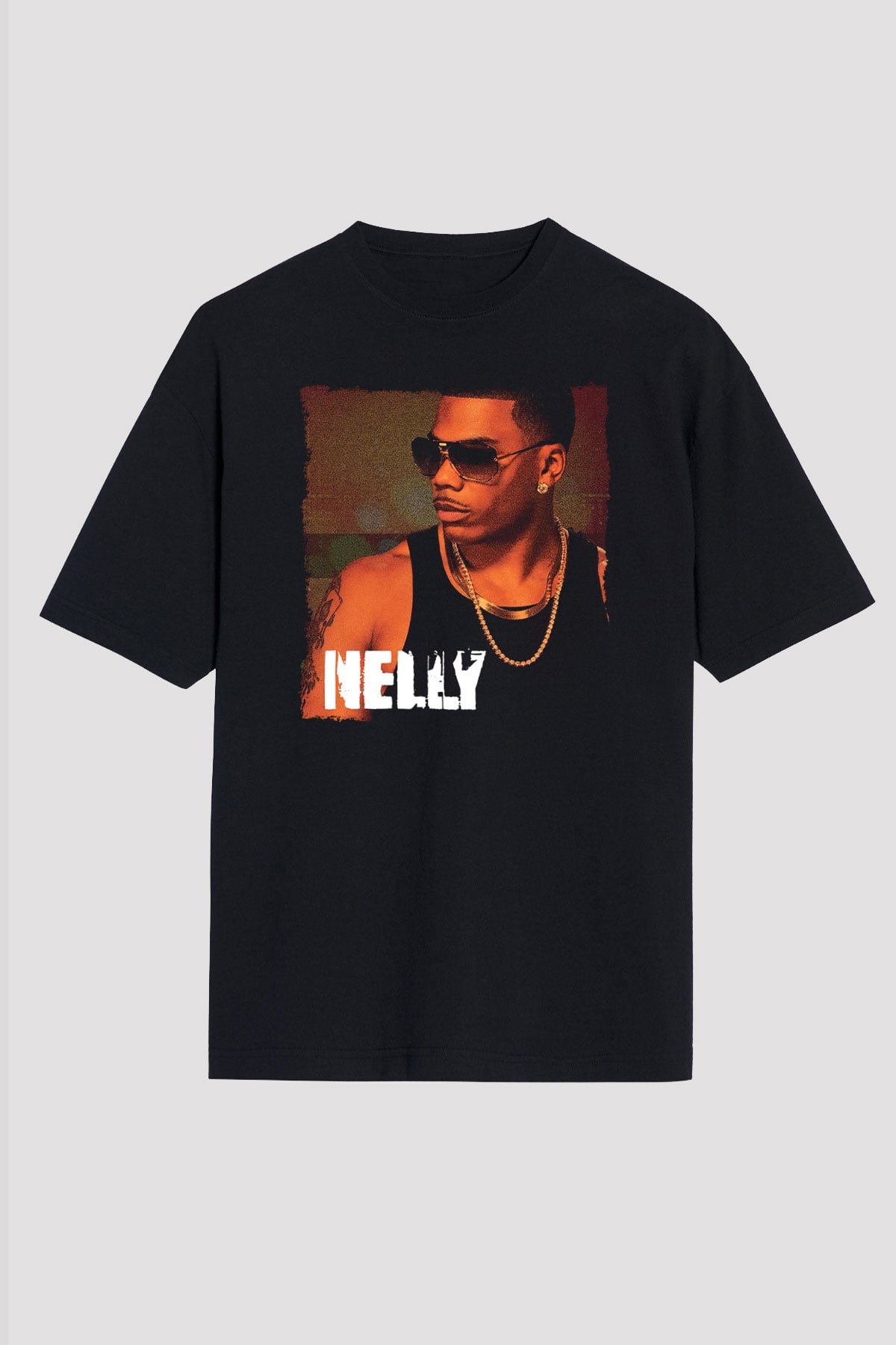 Nelly Siyah Unisex Tişört T-Shirt - TişörtFabrikası