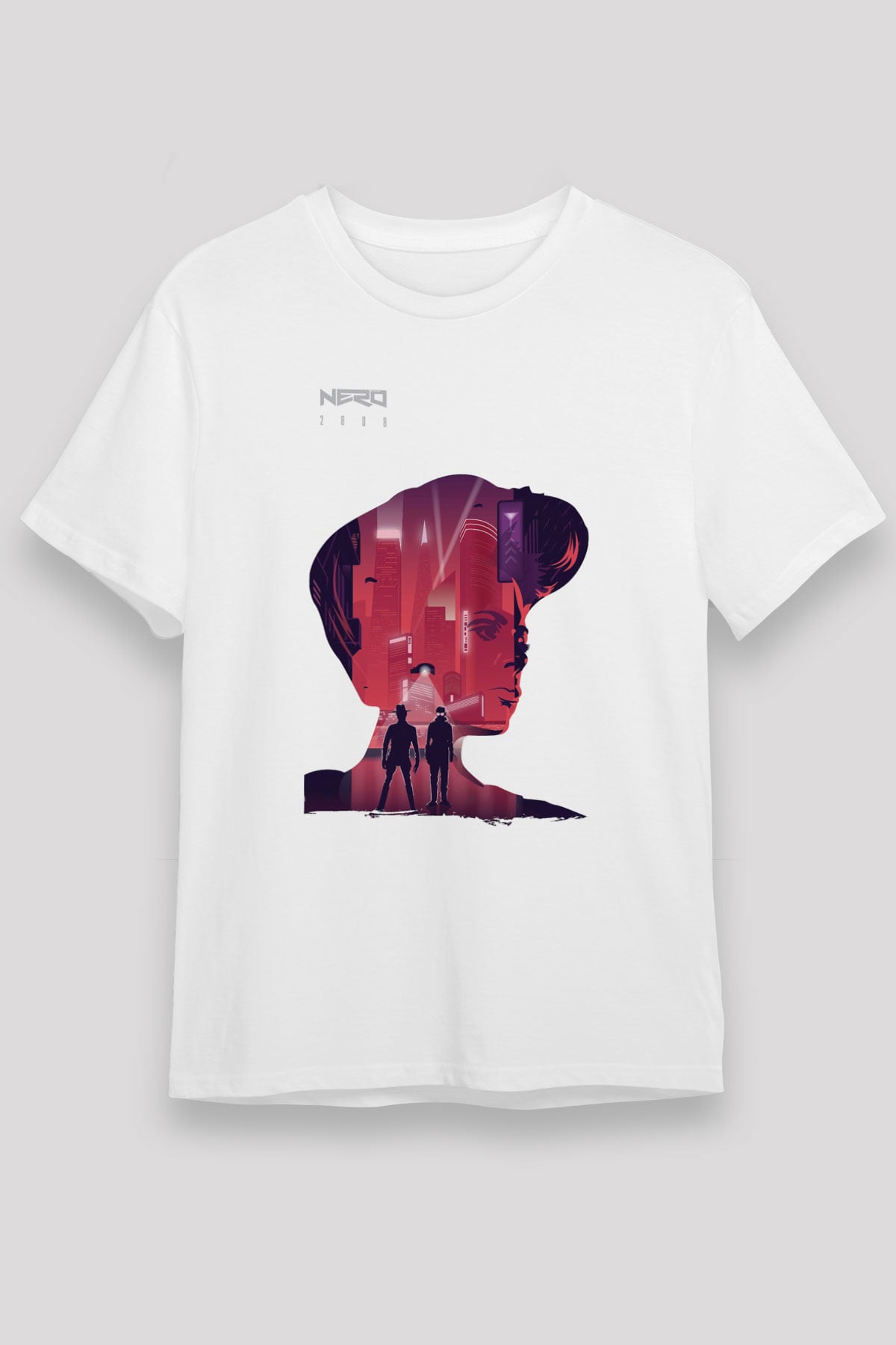 Nero Beyaz Unisex Tişört T-Shirt - TişörtFabrikası