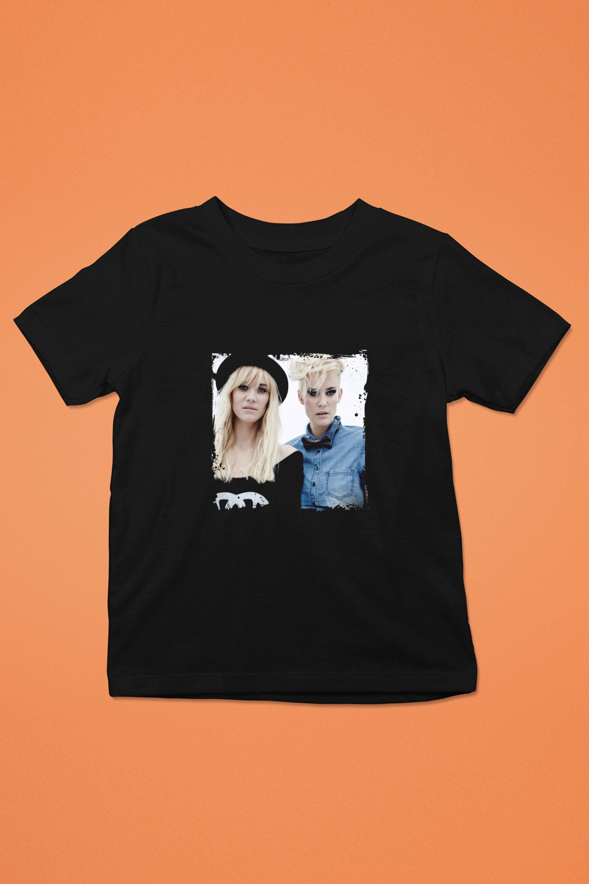 Nervo Baskılı Unisex Siyah Çocuk Tişört