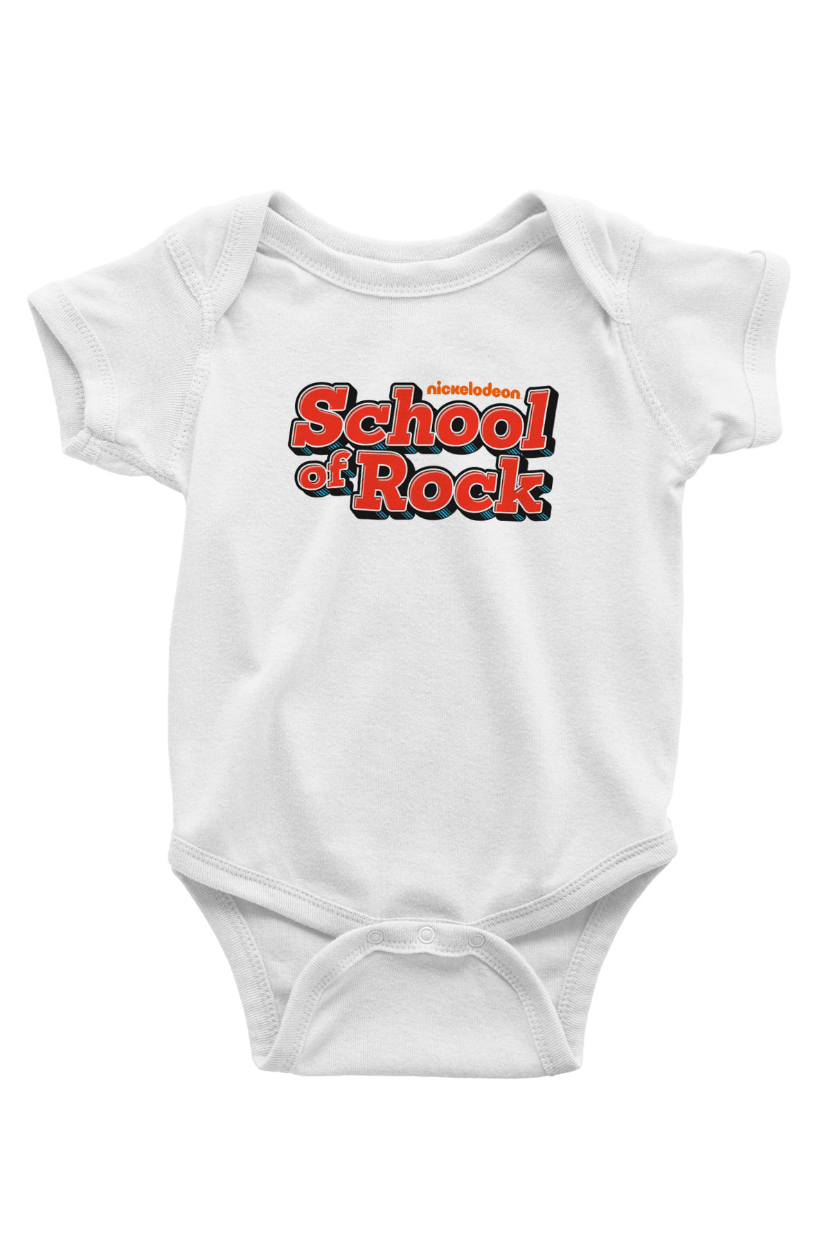 Nickelodeon Baskılı Beyaz Unisex Bebek Body - Zıbın