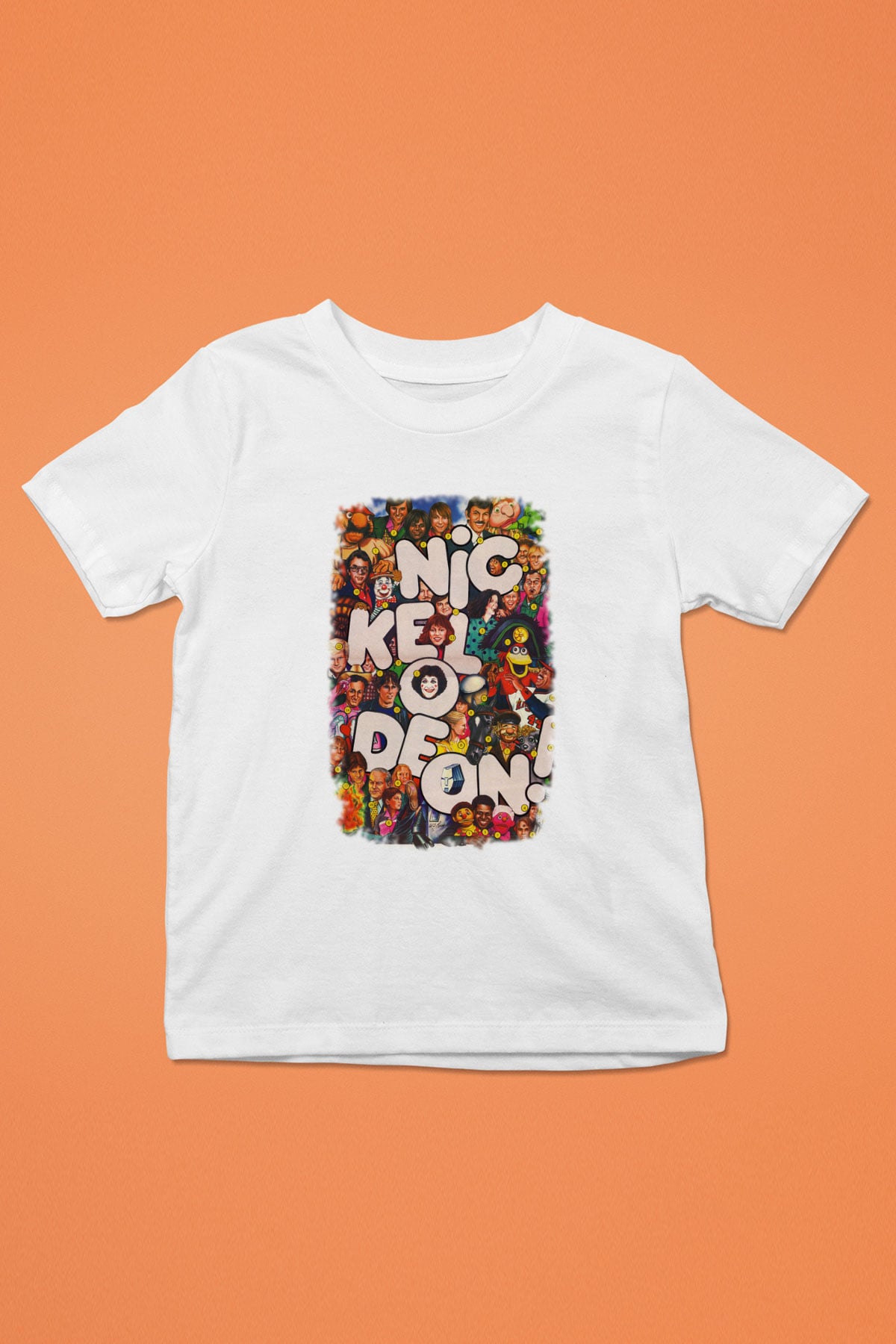 Nickelodeon Beyaz Unisex Çocuk Tişört