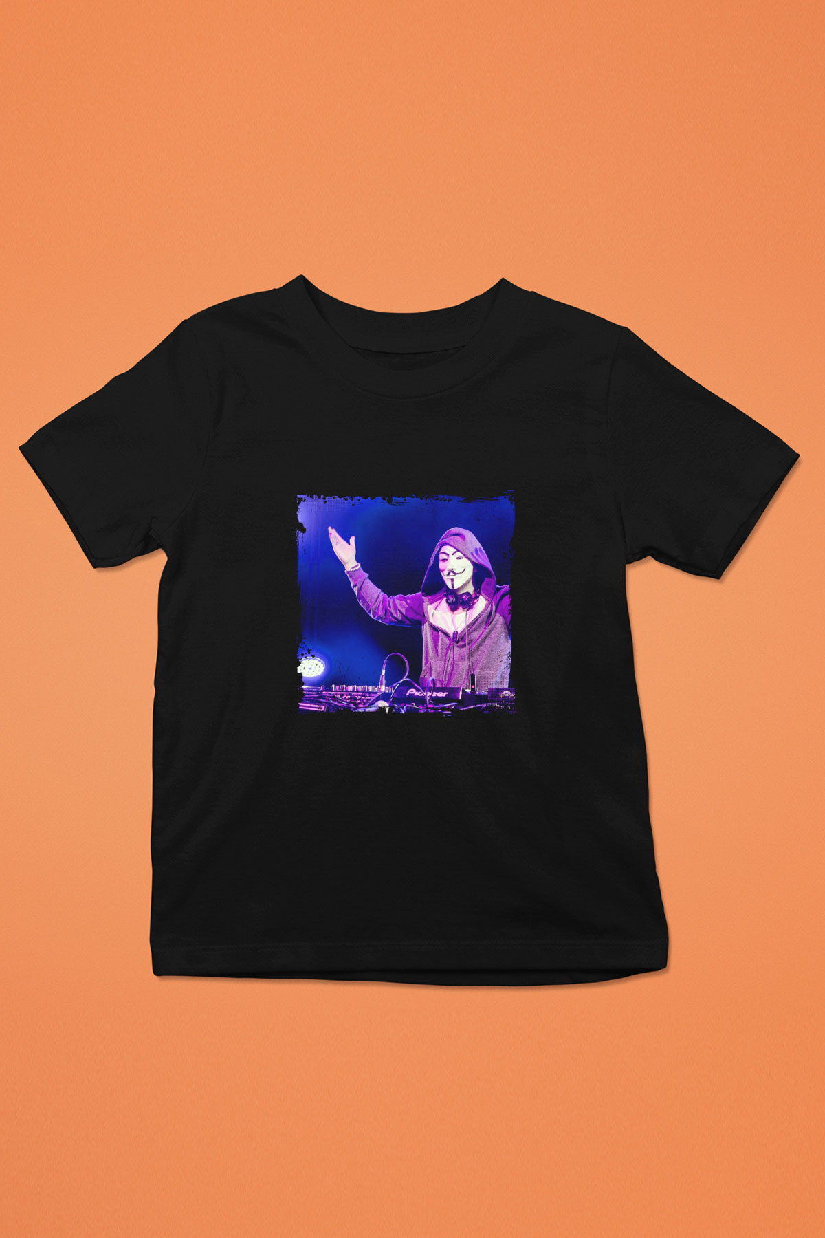 Nicky Romero Baskılı Unisex Siyah Çocuk Tişört