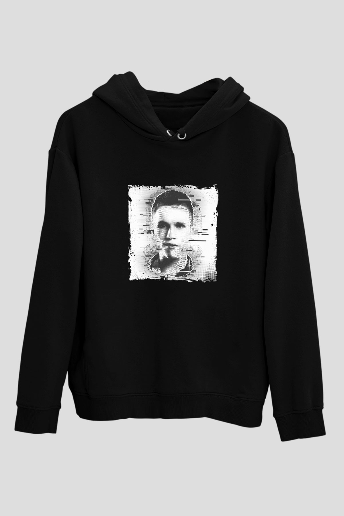Nicky Romero Baskılı Unisex Siyah Hoodie