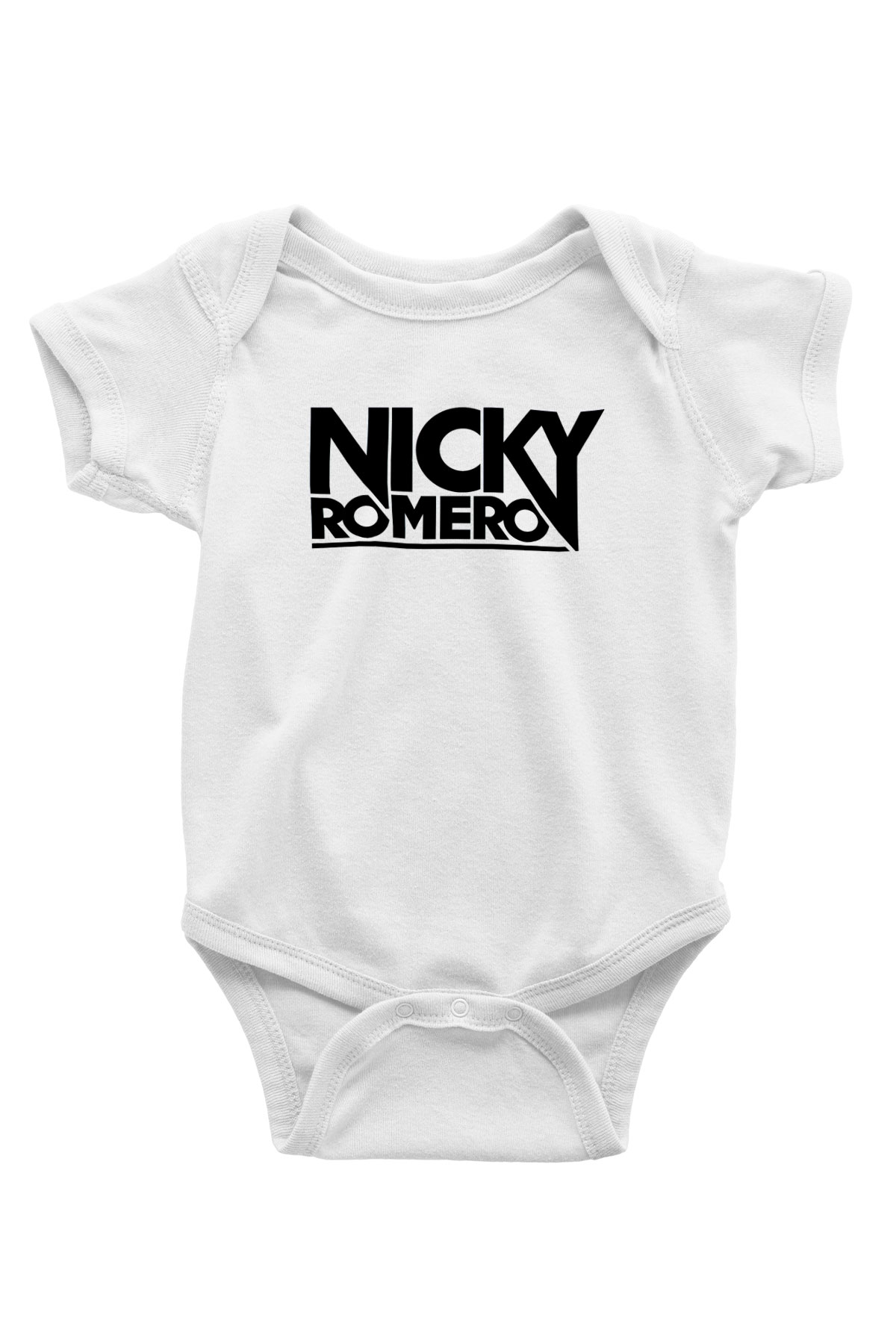 Nicky Romero Beyaz Bebek Body - Zıbın