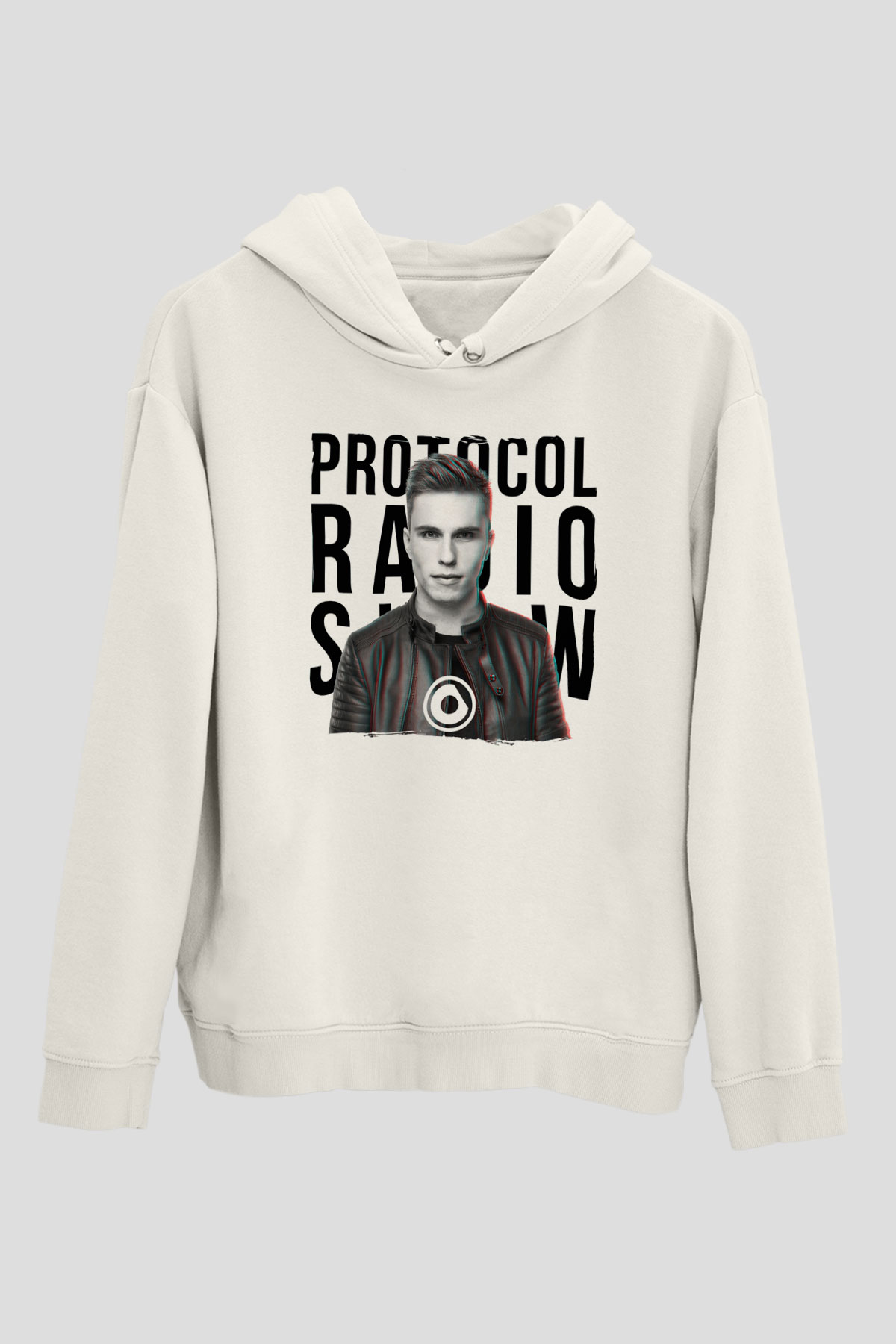 Nicky Romero Beyaz Unisex Kapüşonlu Sweatshirt