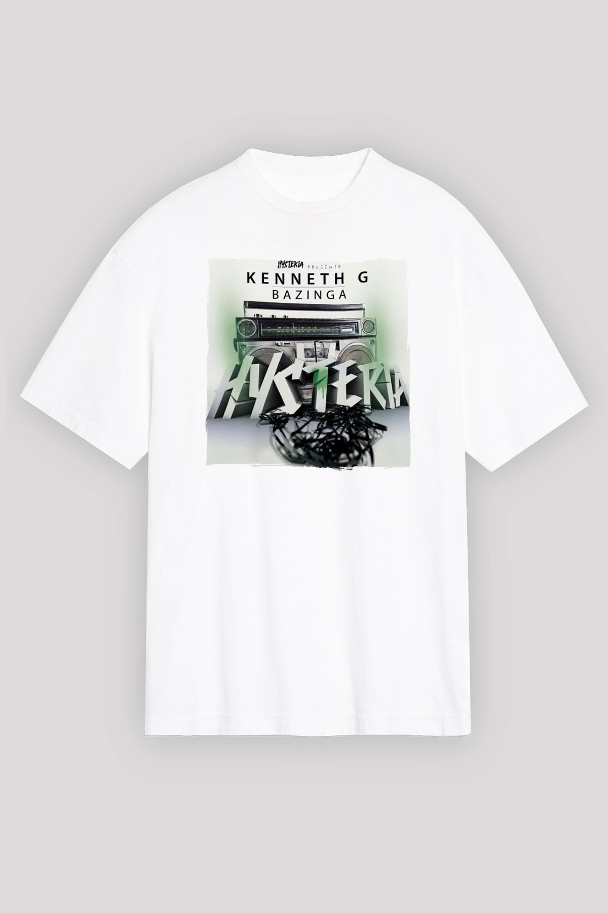Nicky Romero Beyaz Unisex Tişört T-Shirt - TişörtFabrikası