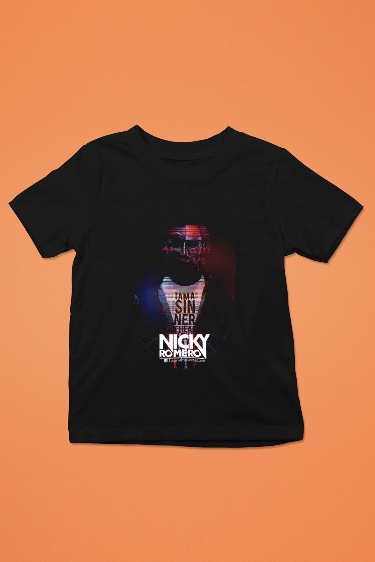 Nicky Romero Siyah Unisex Çocuk Tişört