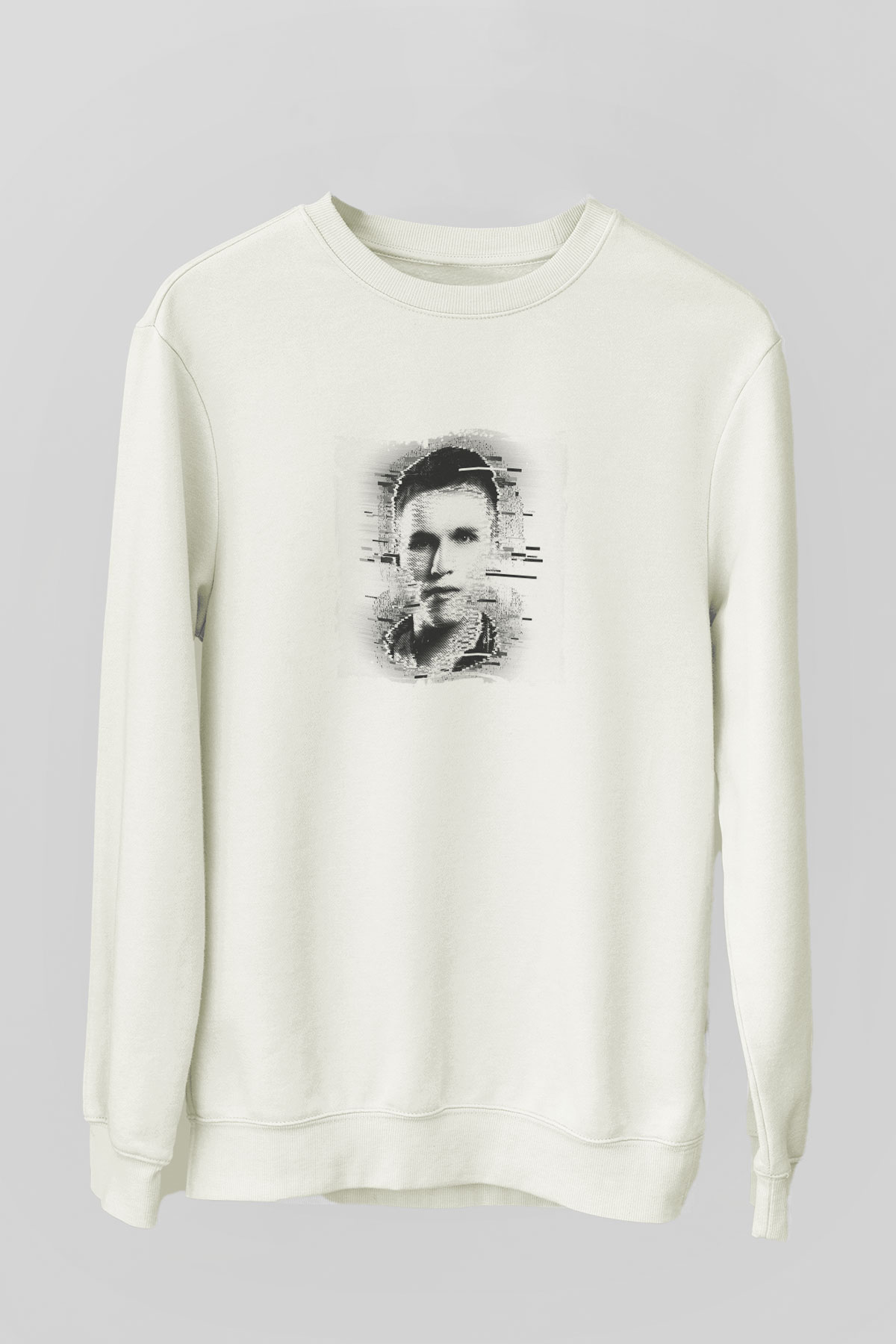 Nicky RomeroBaskılı Beyaz Sweatshirt